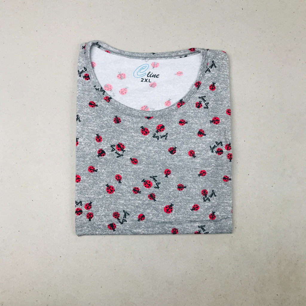 C-Line Ladies Tshirt Combo Pack Of 2 (36 Inch)