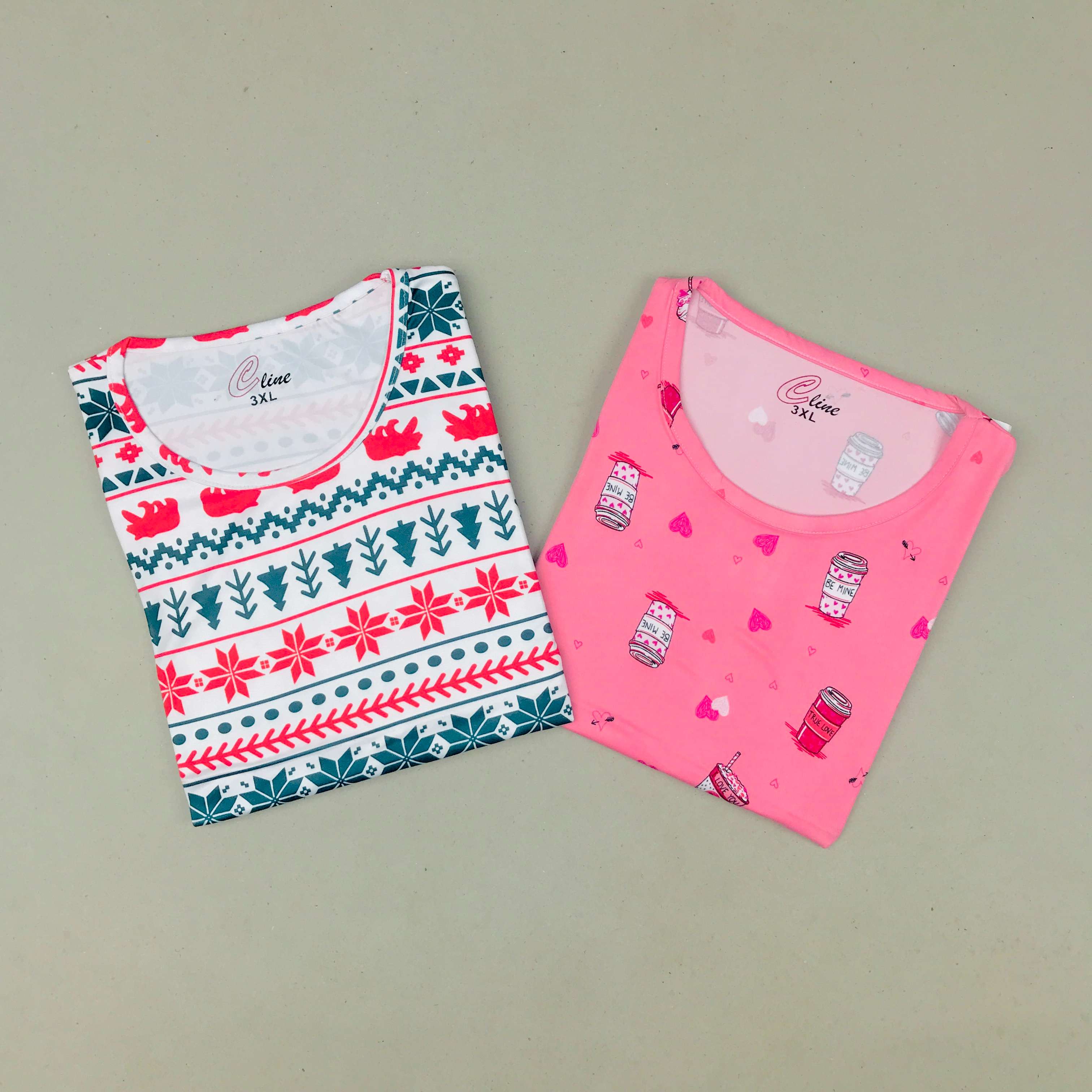 C-Line Ladies Tshirt Combo Pack Of 2 (38 Inch)