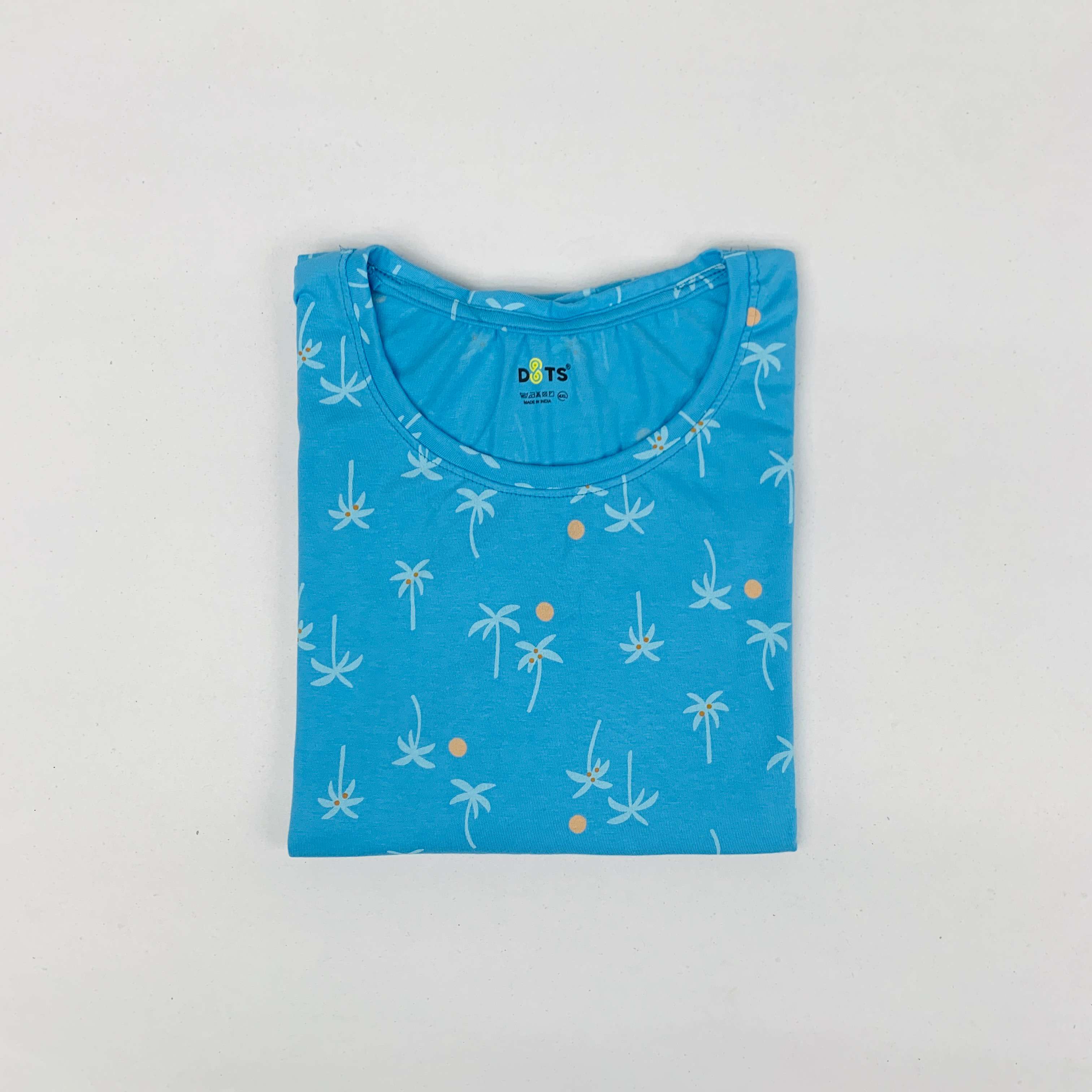 Dots Printed Long Top