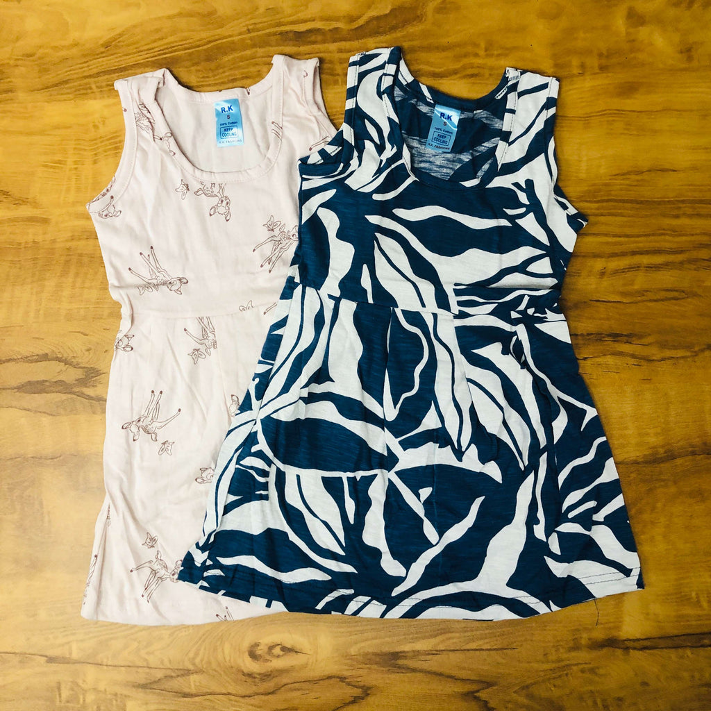 Tiny Pearl Frock Combo Pack Of 2