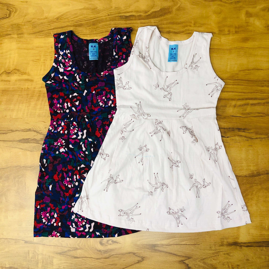 Tiny Pearl Frock Combo Pack Of 2