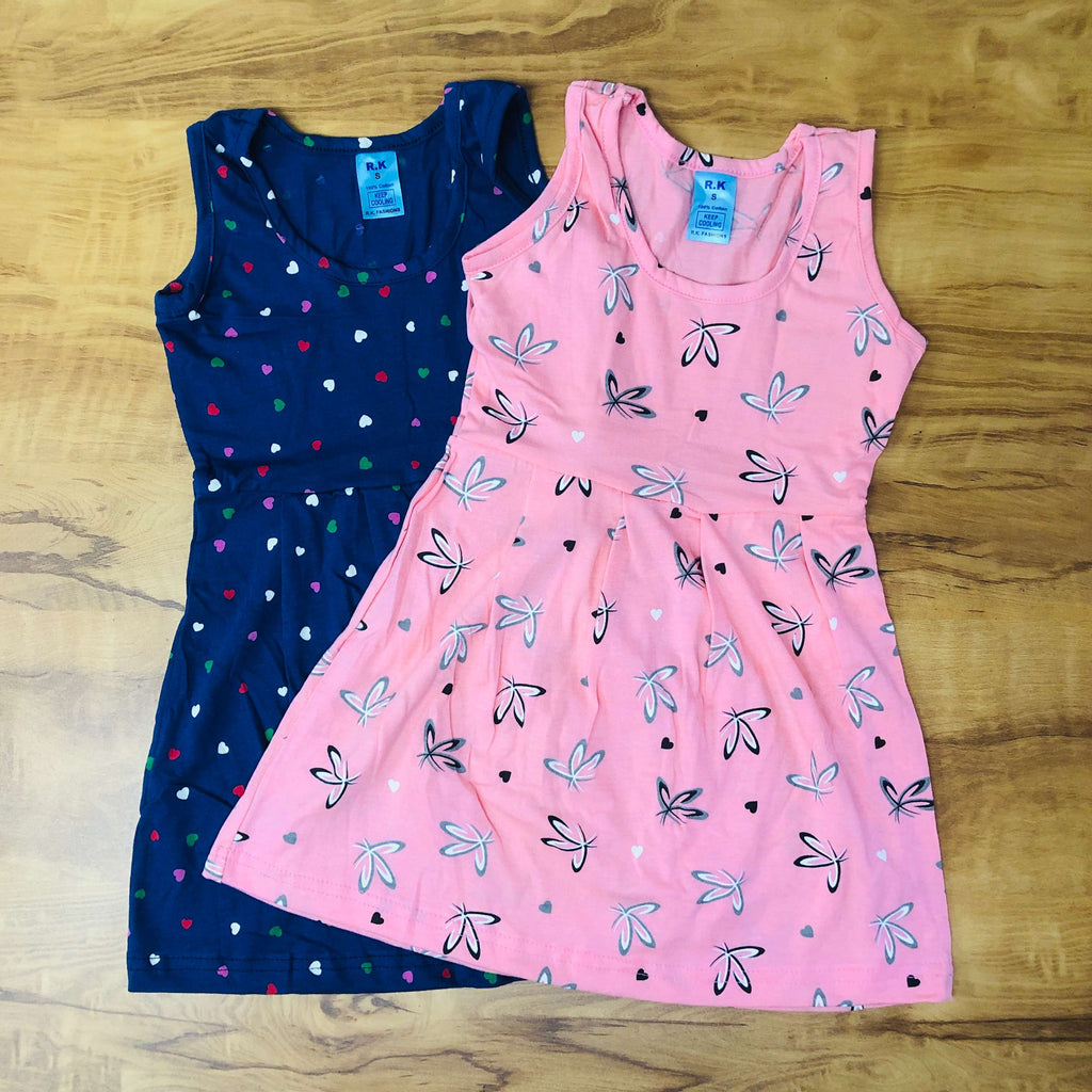 Tiny Pearl Frock Combo Pack Of 2