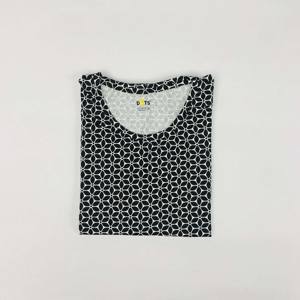 Dots Printed Long Top