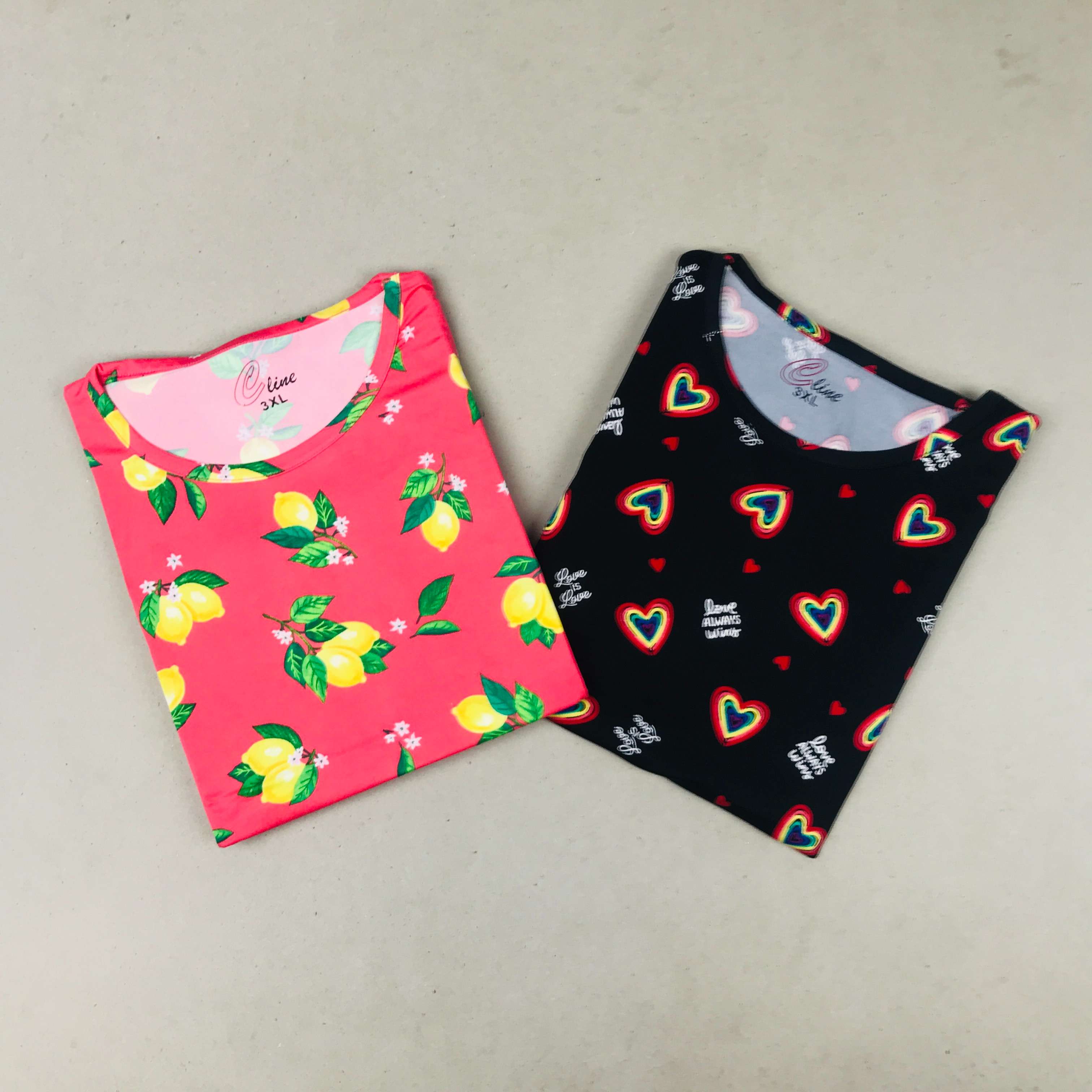 C-Line Ladies Tshirt Combo Pack Of 2 (38 Inch)