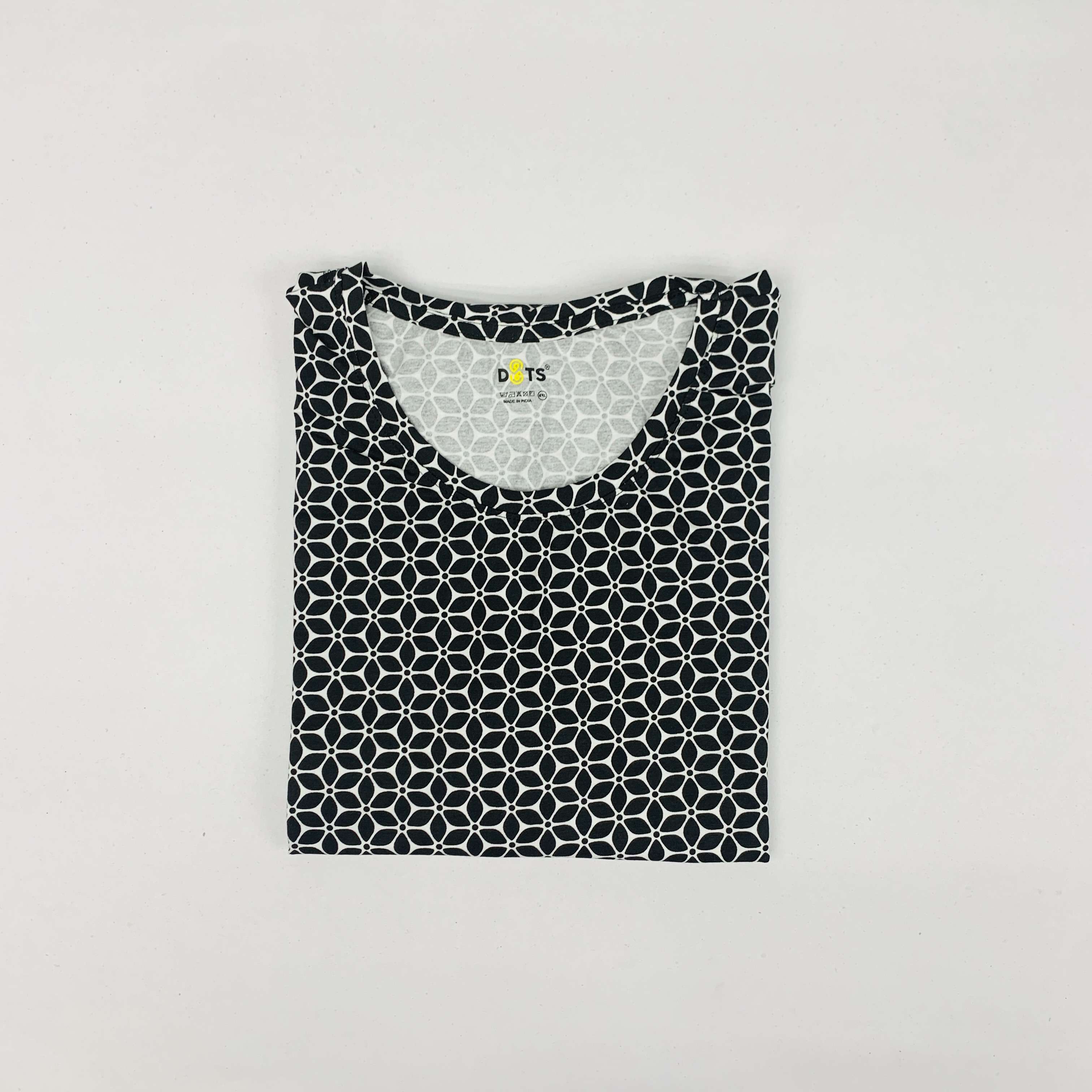 Dots Printed Long Top