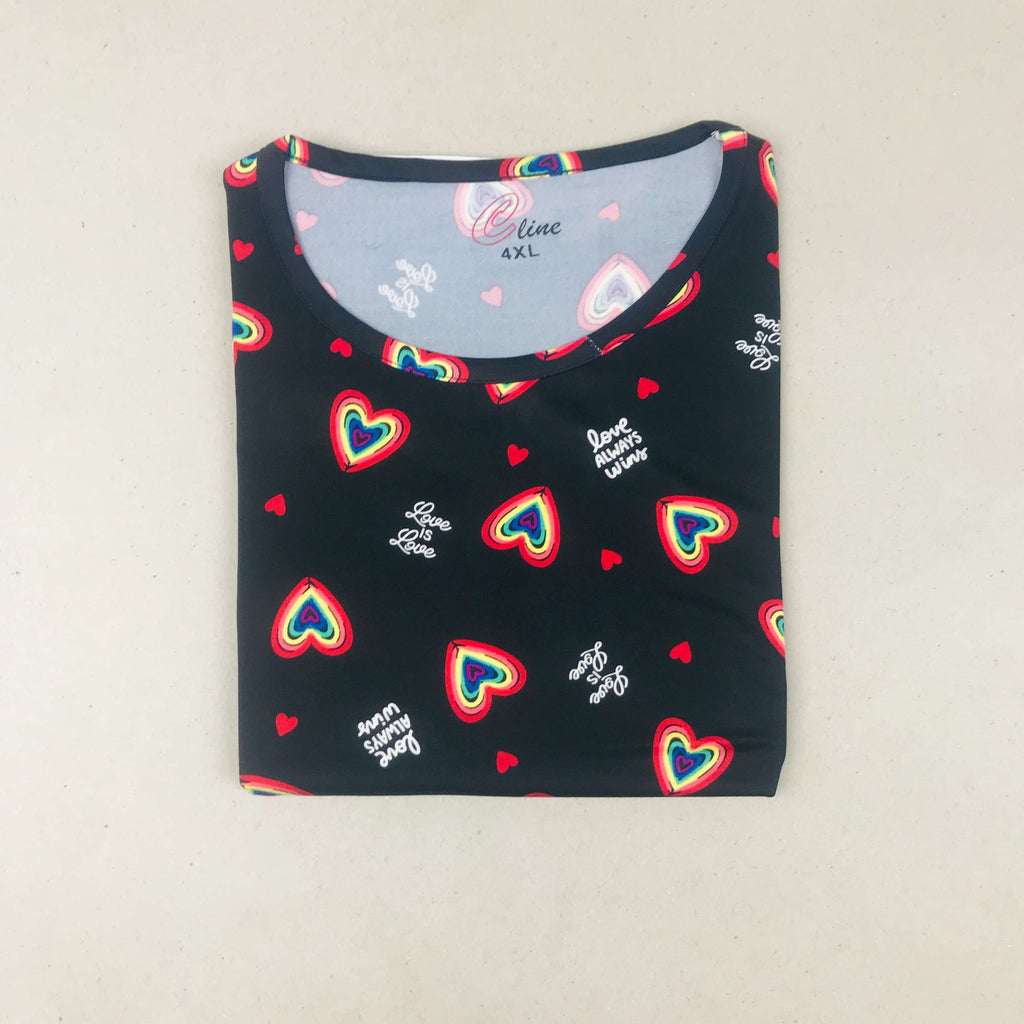 C-Line Ladies Tshirt Combo Pack Of 2 (40 Inch)