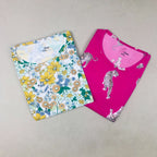 C-Line Ladies Tshirt Combo Pack Of 2 (40 Inch)