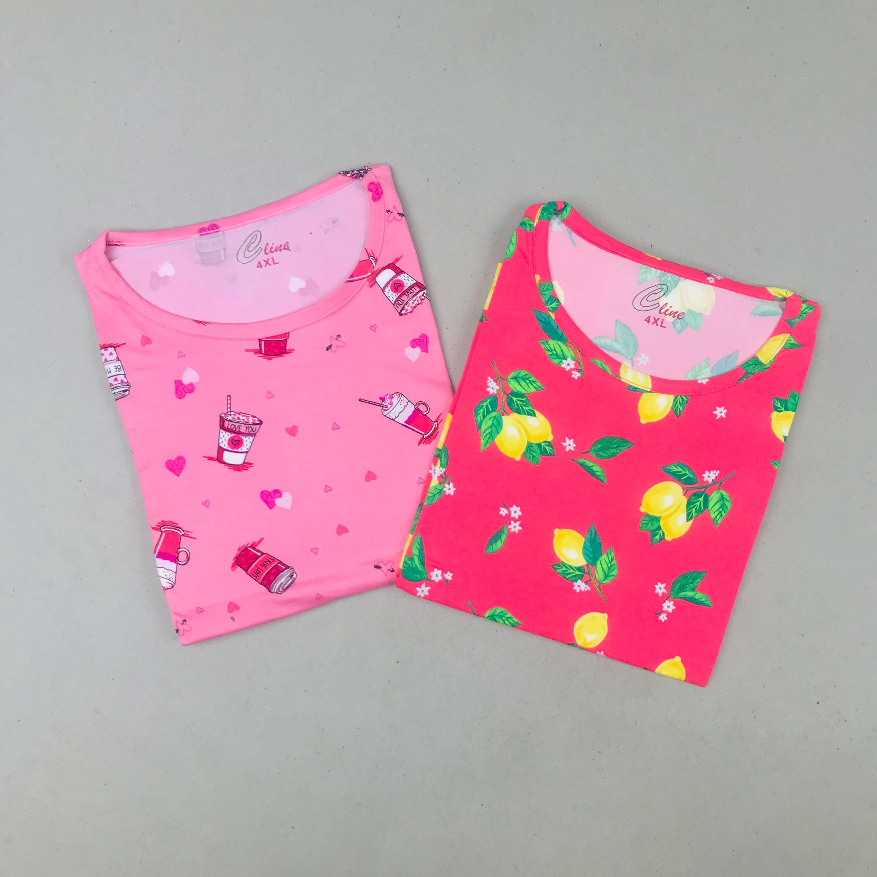 C-Line Ladies Tshirt Combo Pack Of 2 (40 Inch)