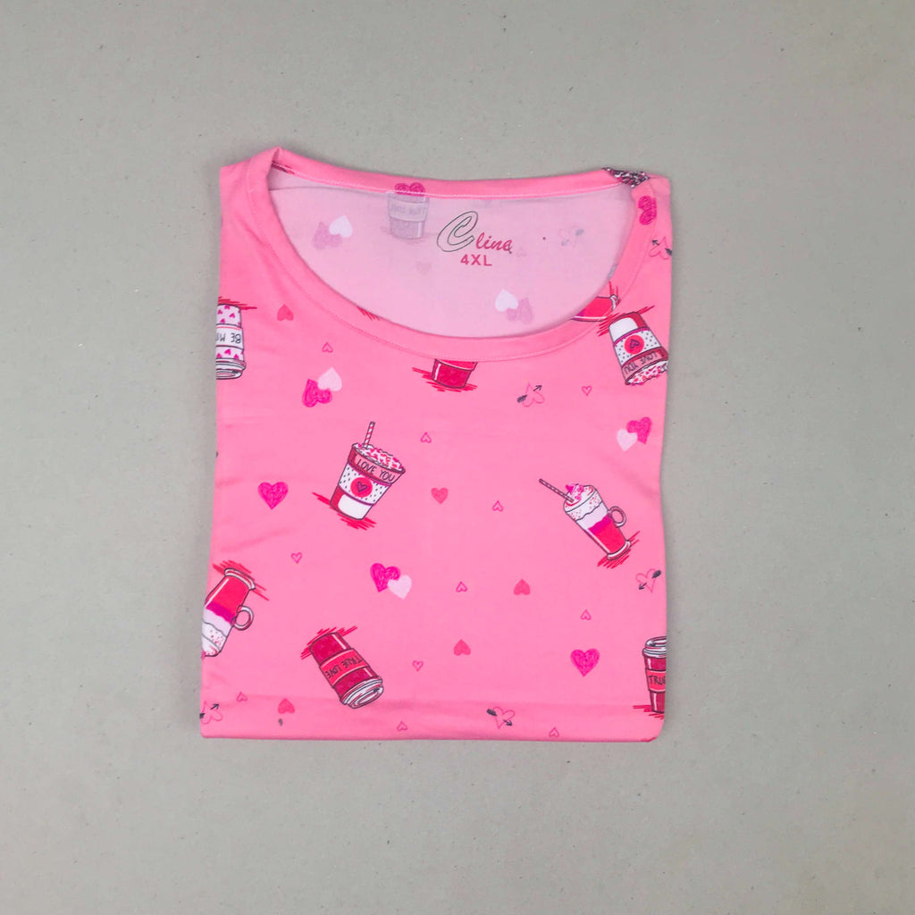 C-Line Ladies Tshirt Combo Pack Of 2 (40 Inch)