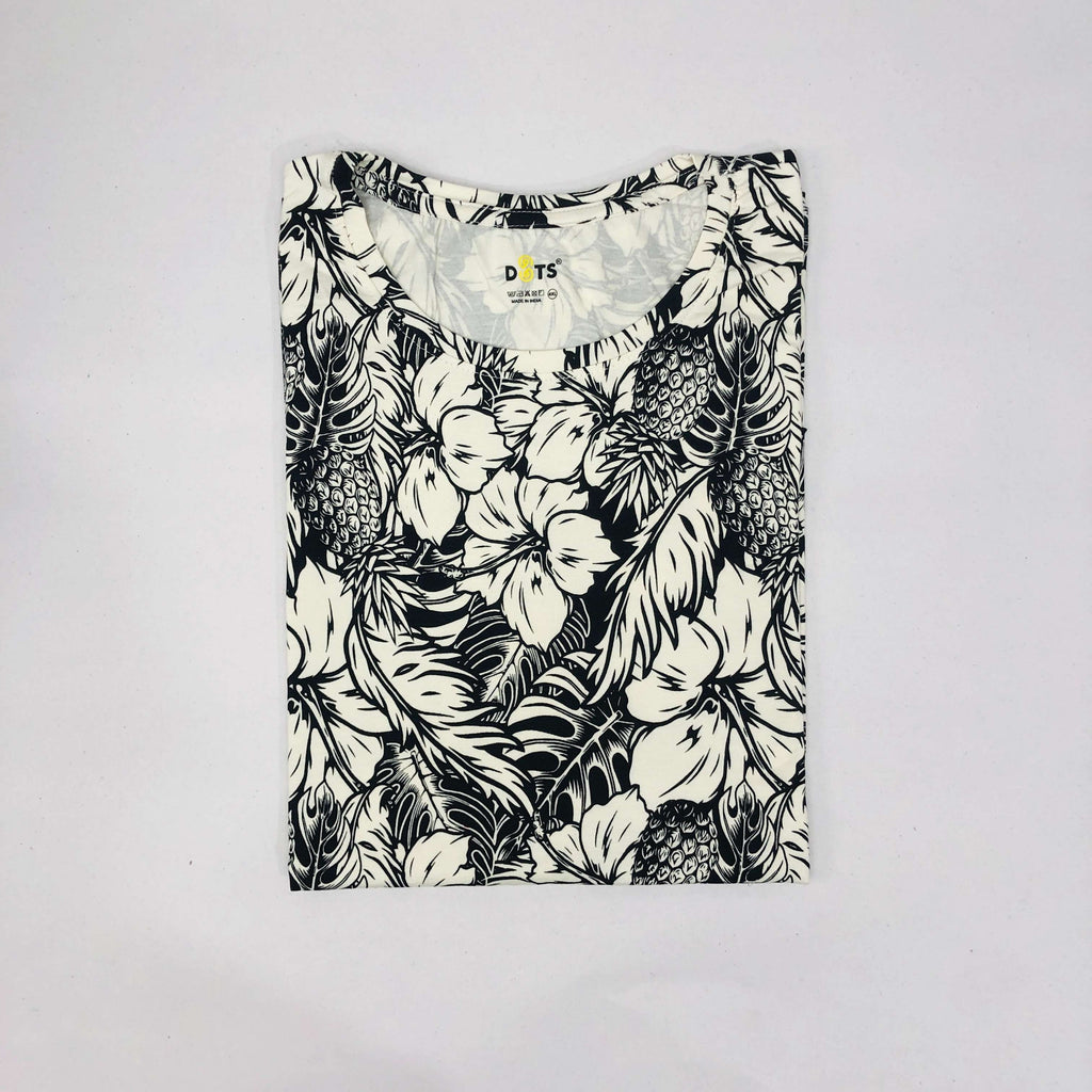 Dots Ladies Printed T-Shirt