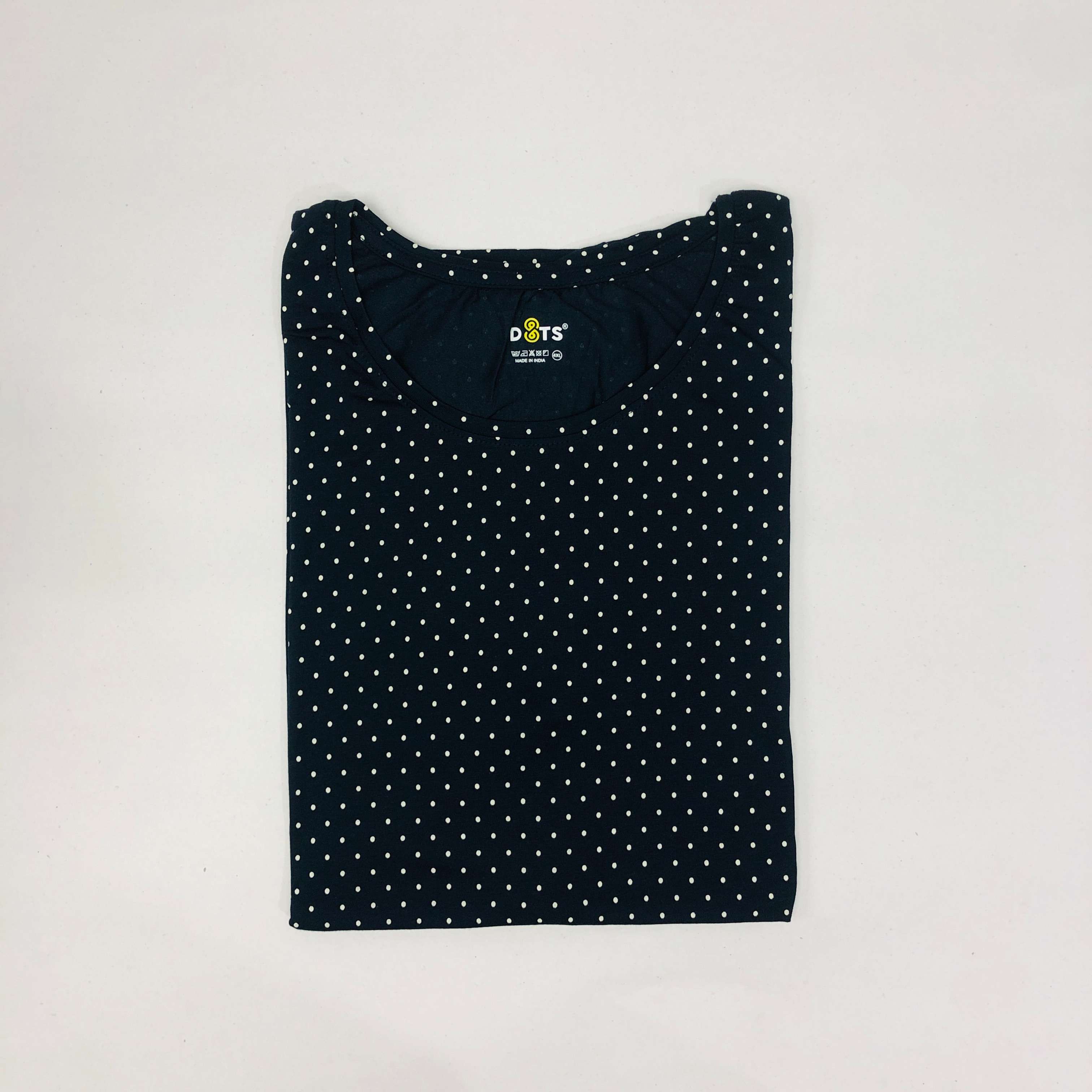 Dots Ladies Printed T-Shirt