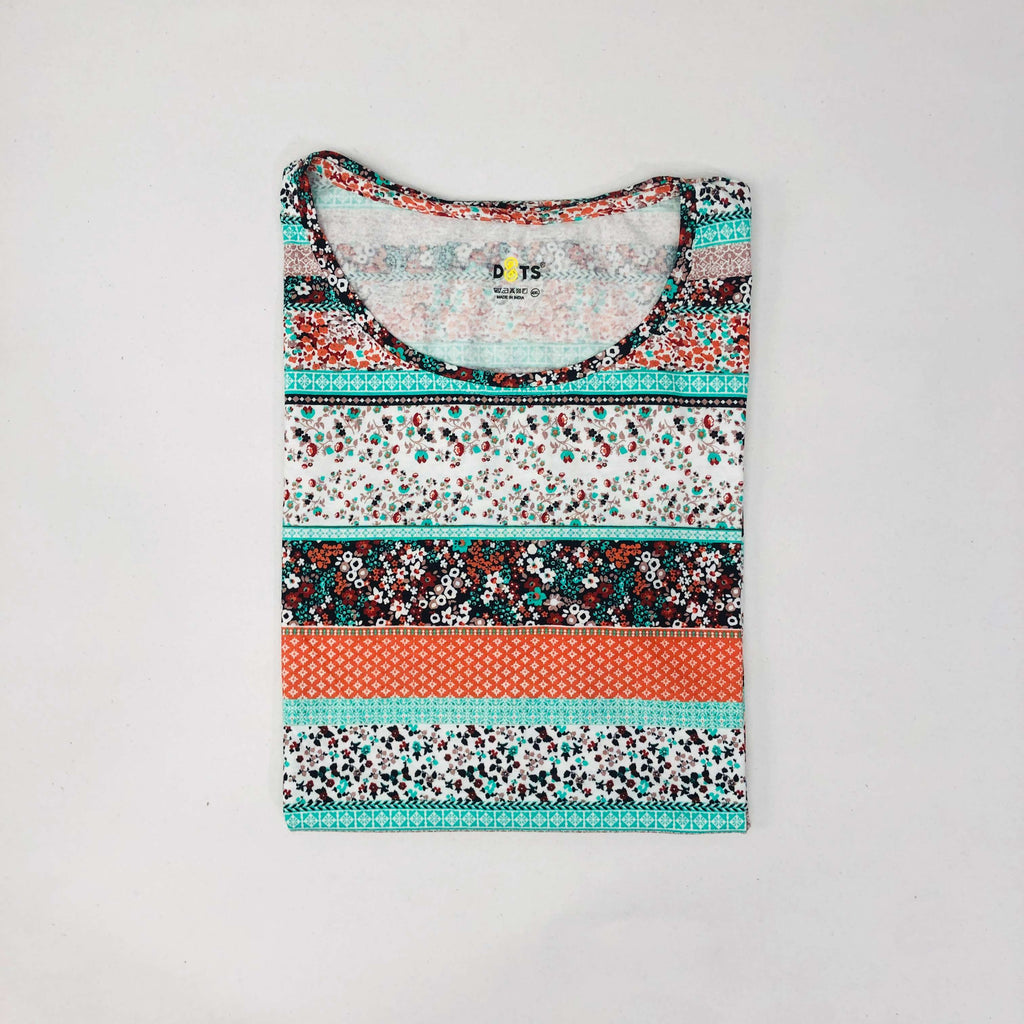 Dots Ladies Printed T-Shirt