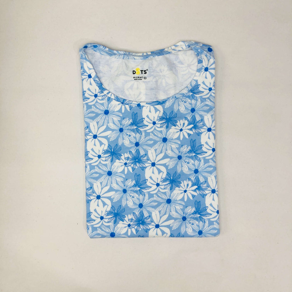 Dots Ladies Printed T-Shirt