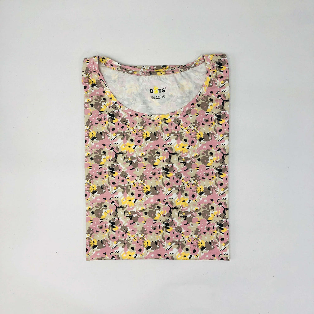 Dots Ladies Printed T-Shirt