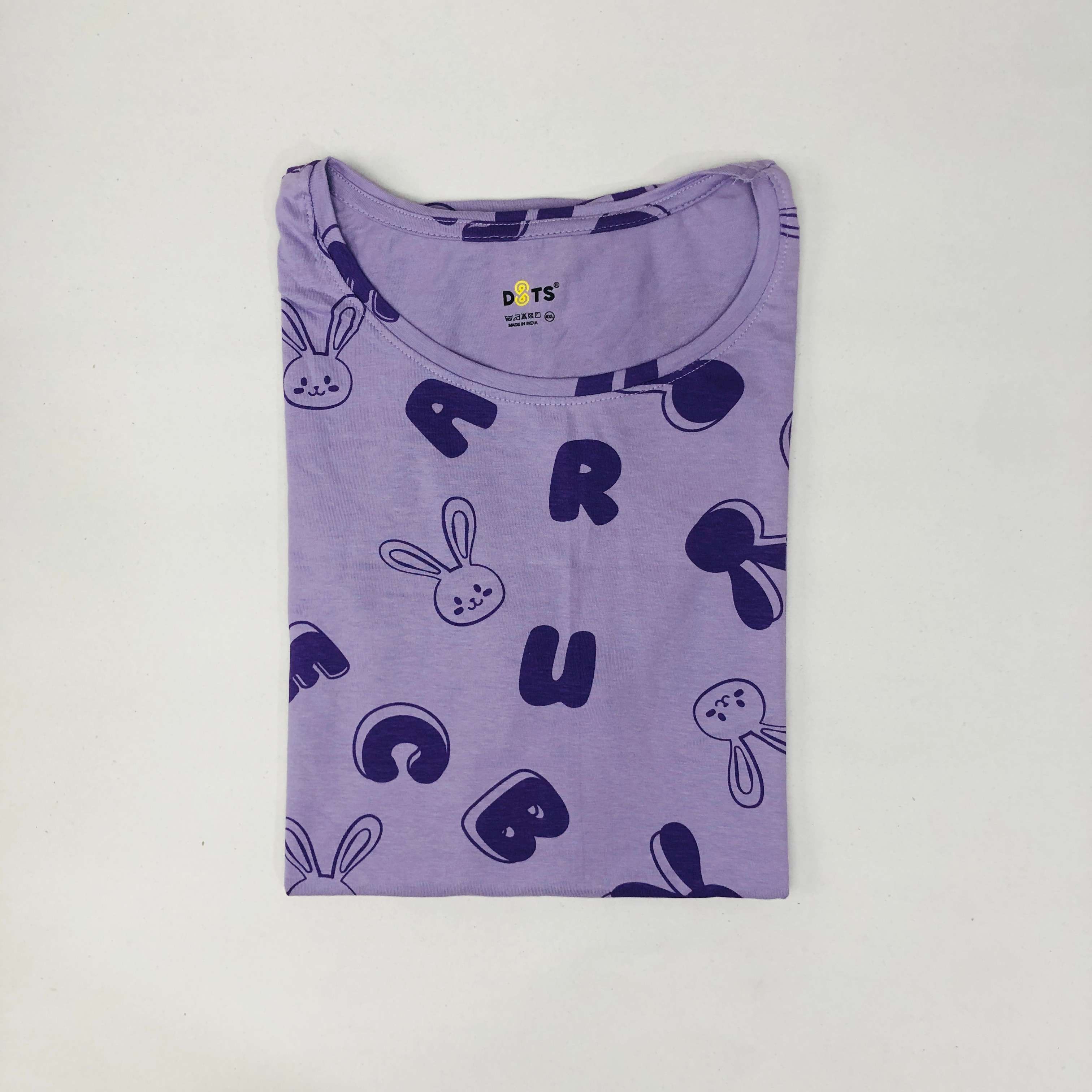 Dots Ladies Printed T-Shirt
