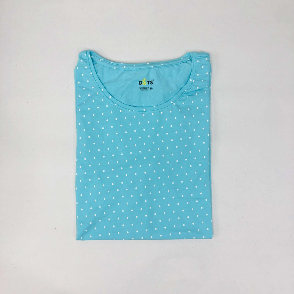 Dots Ladies Printed T-Shirt