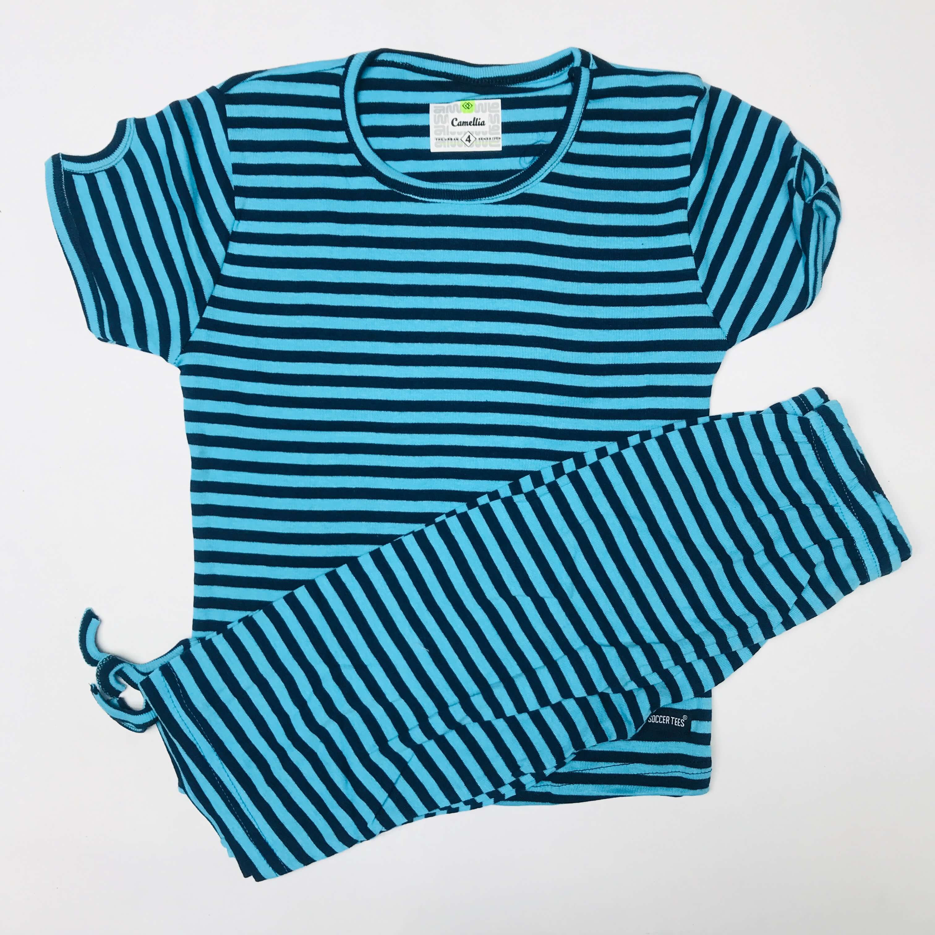 Kids 3/4th Pant Set