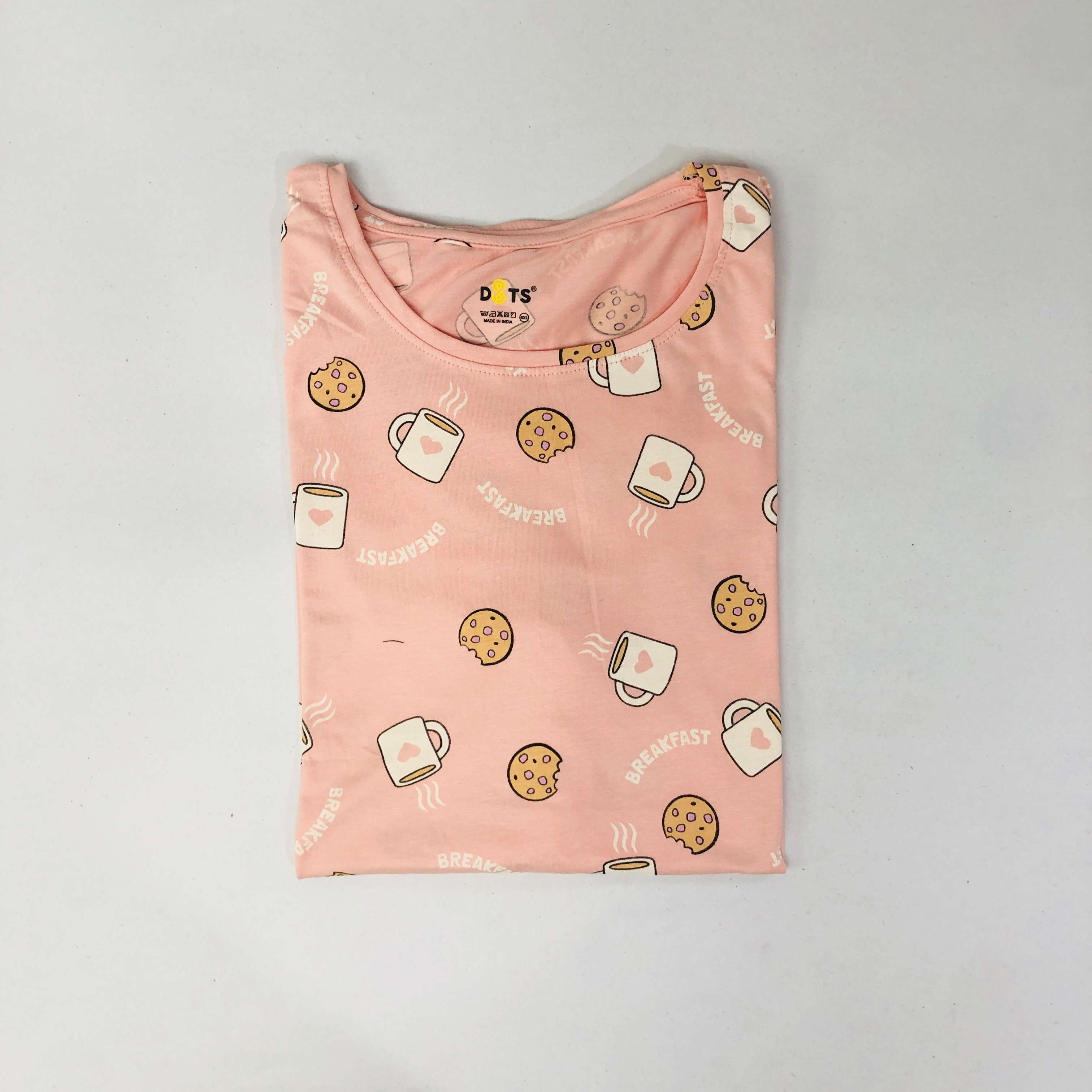 Dots Ladies Printed T-Shirt