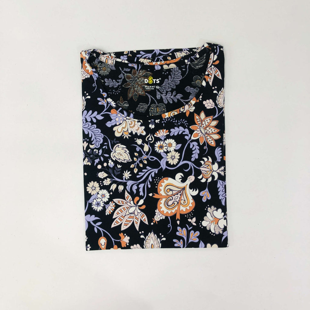 Dots Ladies Printed T-Shirt