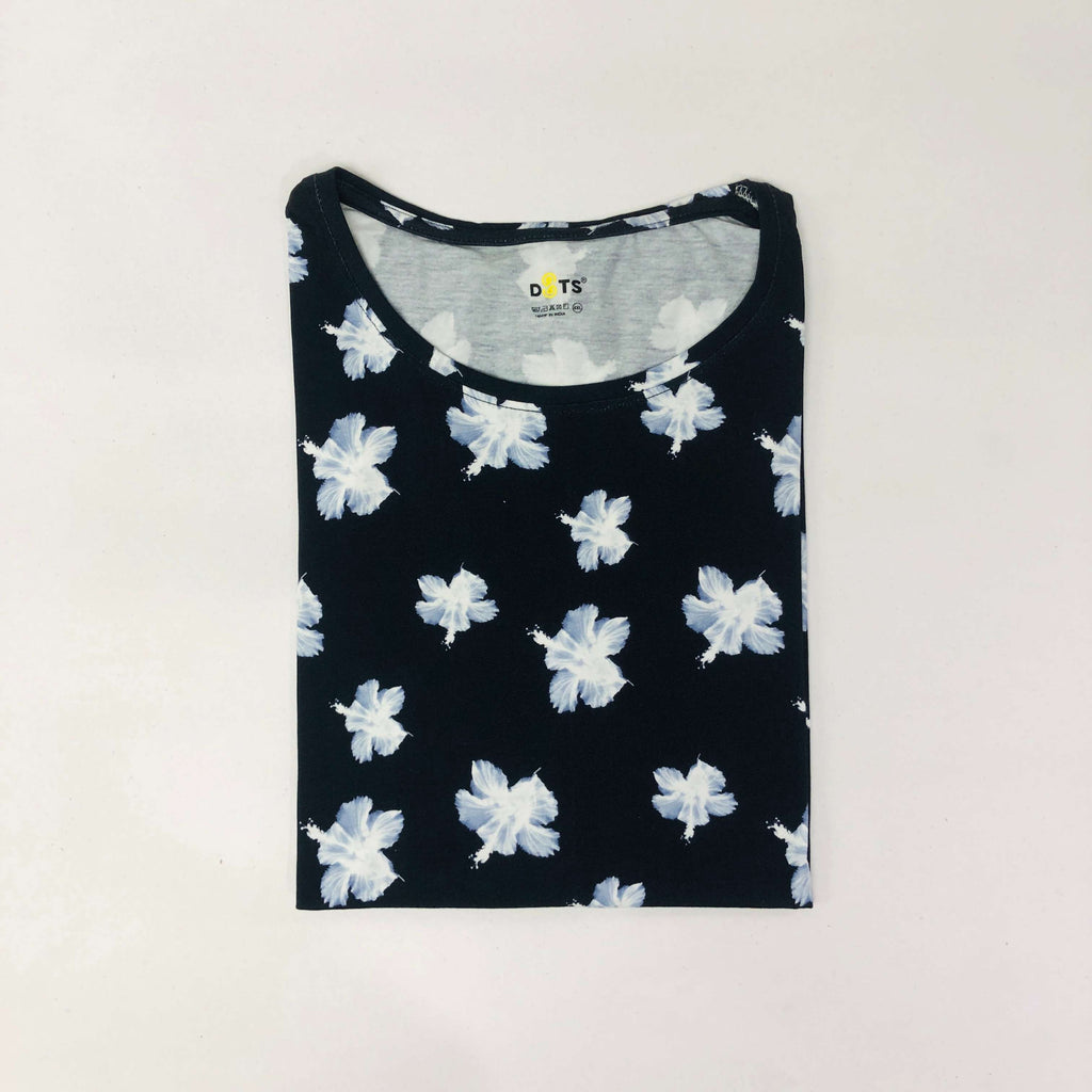 Dots Ladies Printed T-Shirt