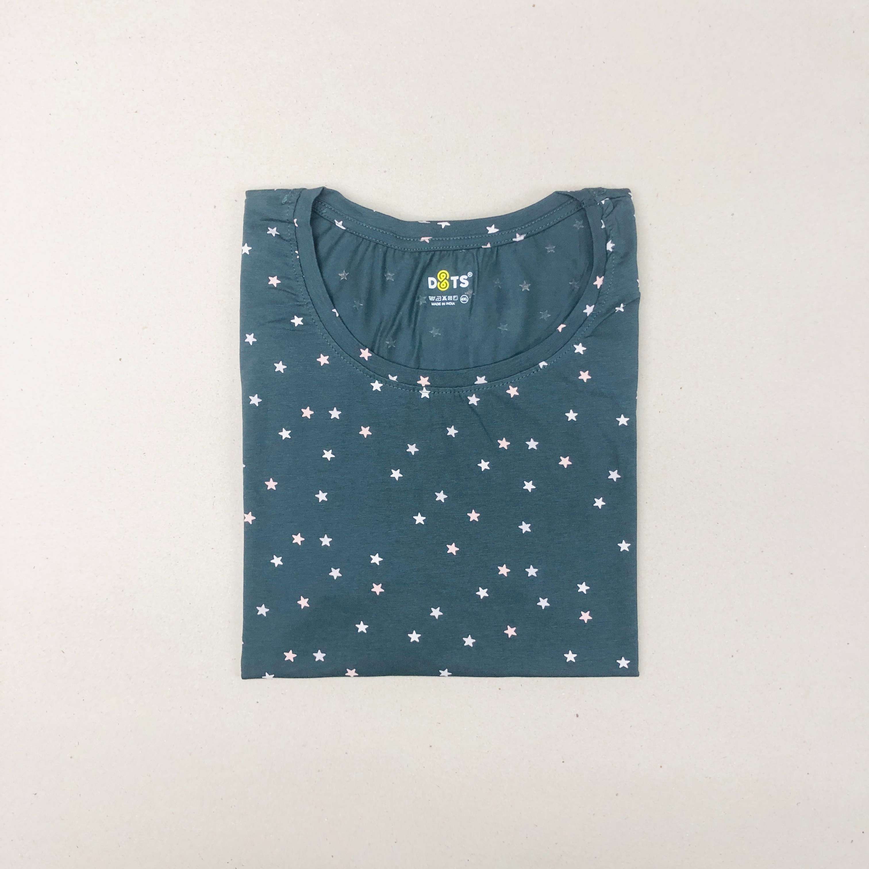 Dots Ladies Printed T-Shirt