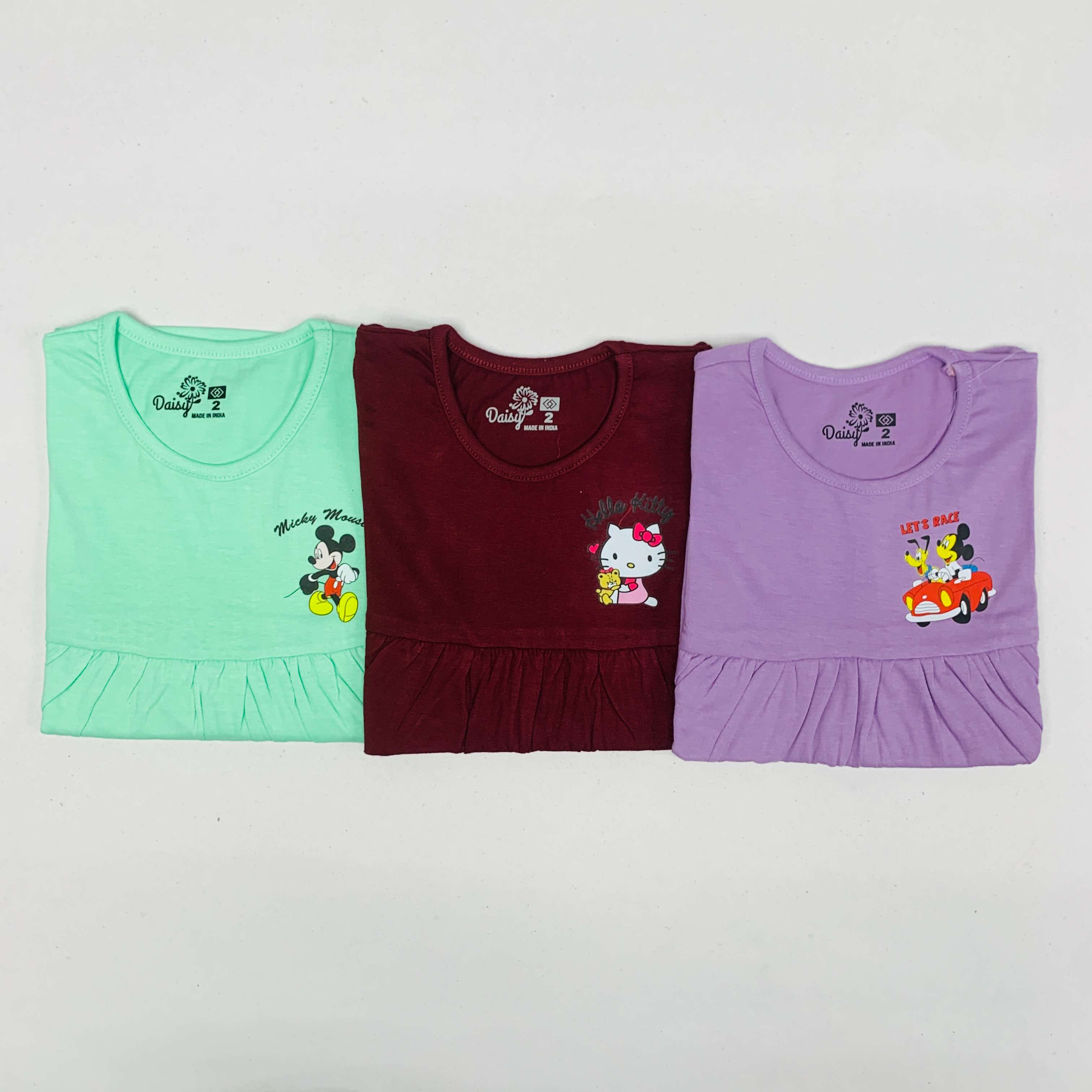 Daisy Frock Combo Pack Of 3