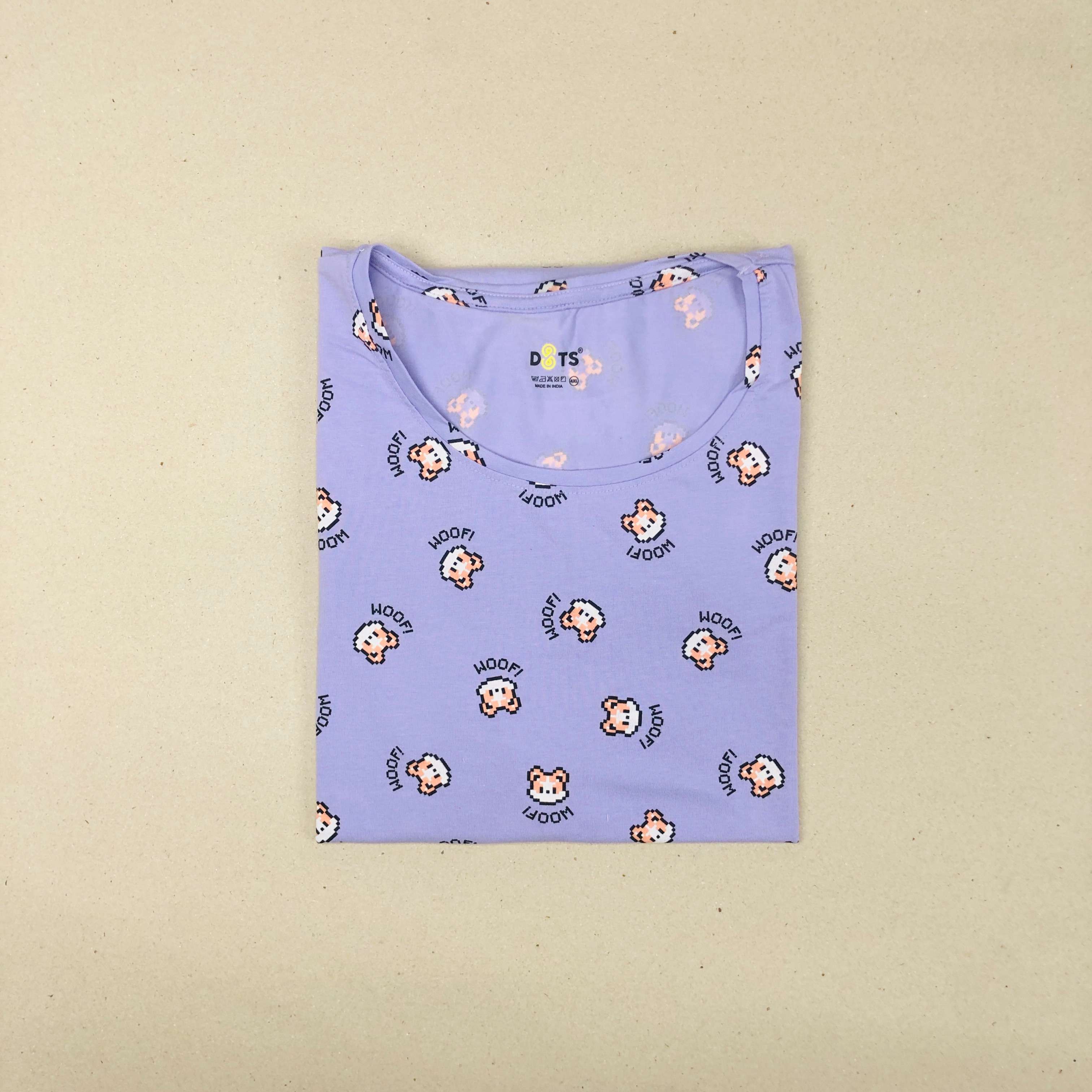 Dots Ladies Printed T-Shirt