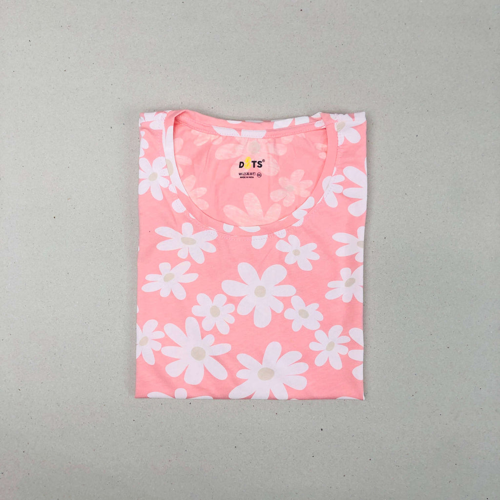 Dots Ladies Printed T-Shirt
