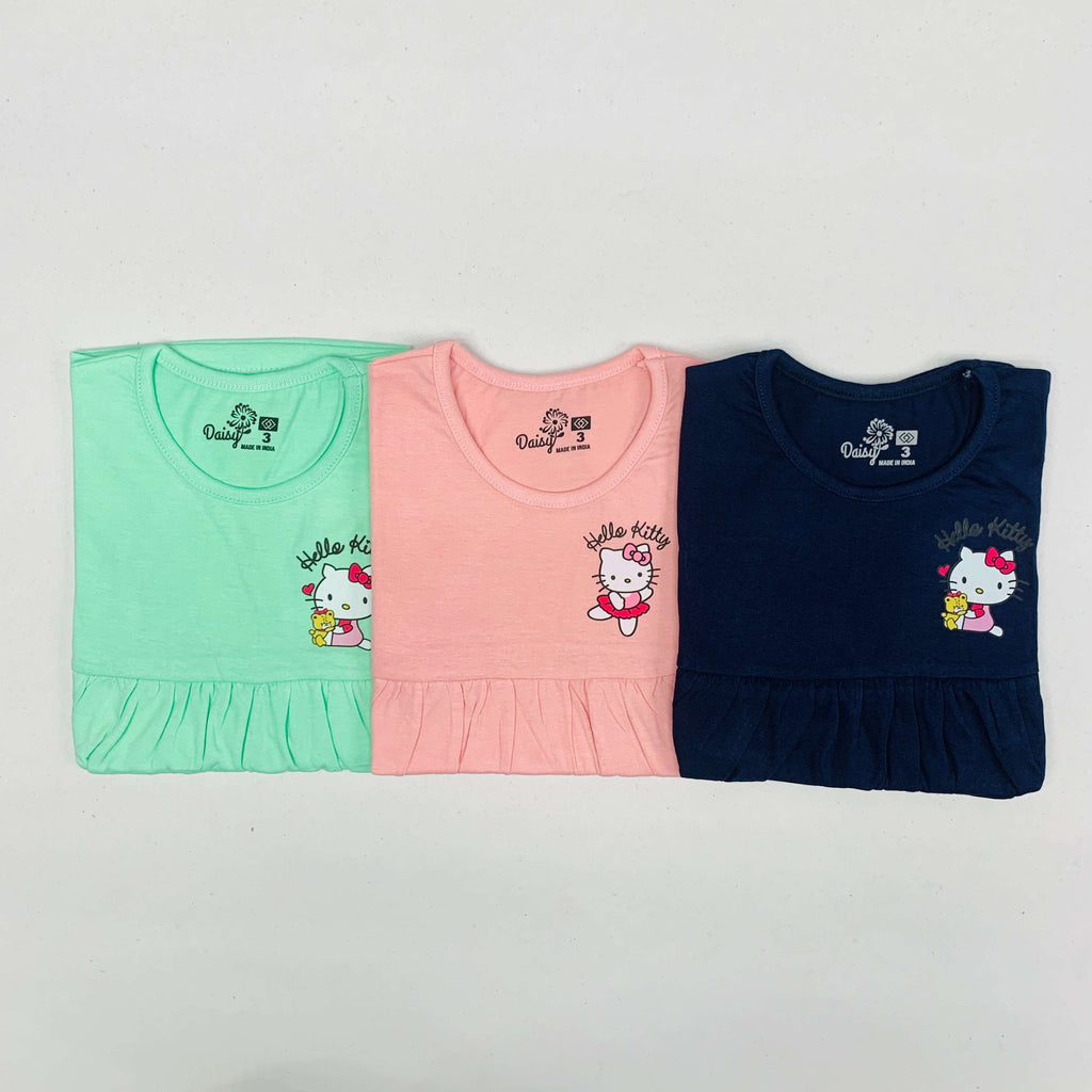 Daisy Frock Combo Pack Of 3