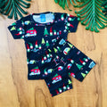 Kids Printed Shorts Set