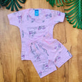 Kids Printed Shorts Set