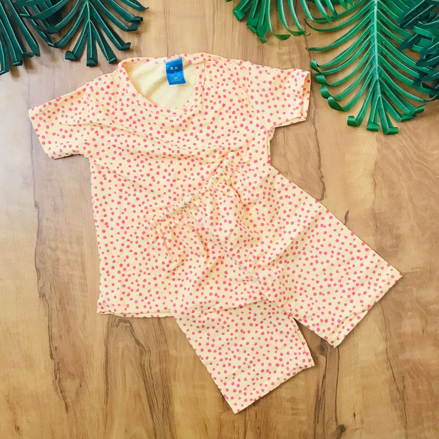 Kids Printed Shorts Set