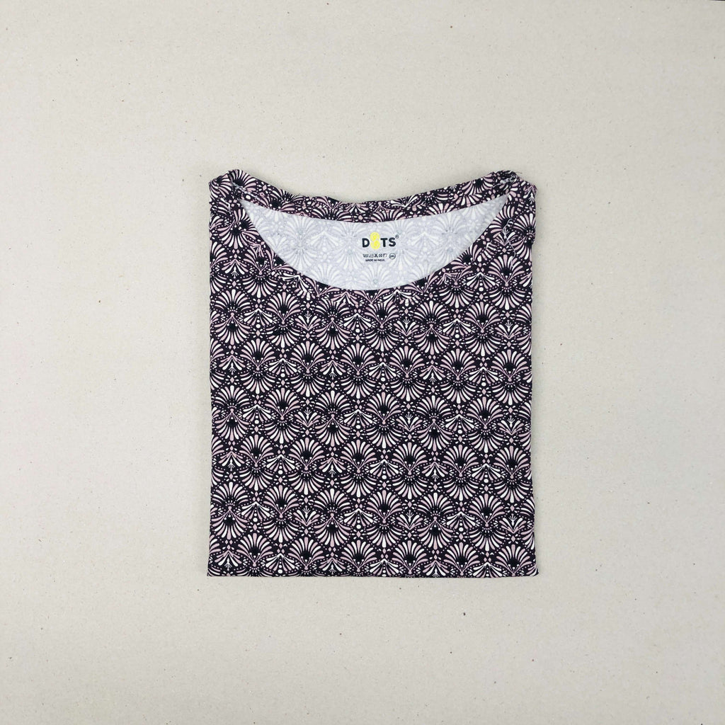 Dots Ladies Printed T-Shirt