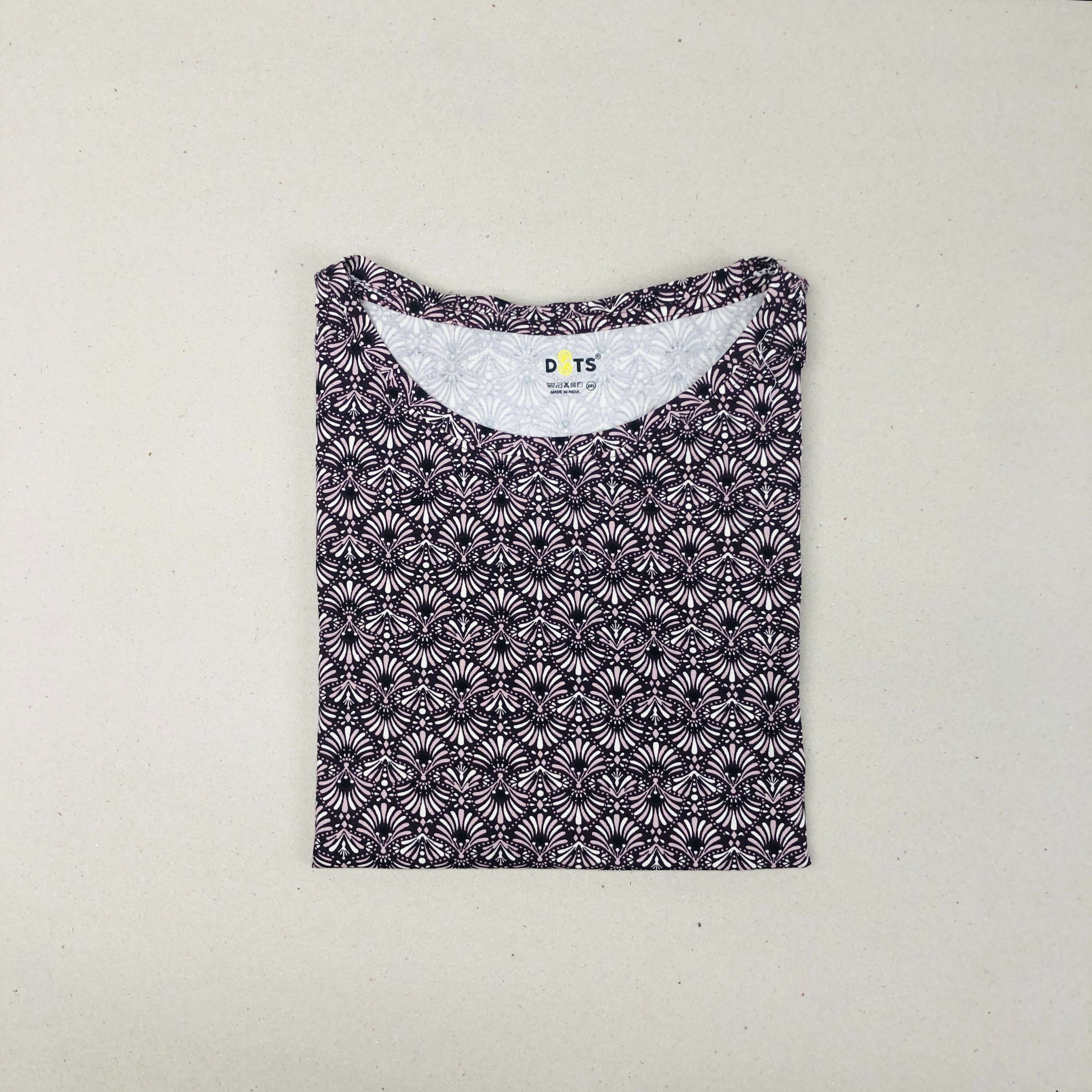 Dots Ladies Printed T-Shirt