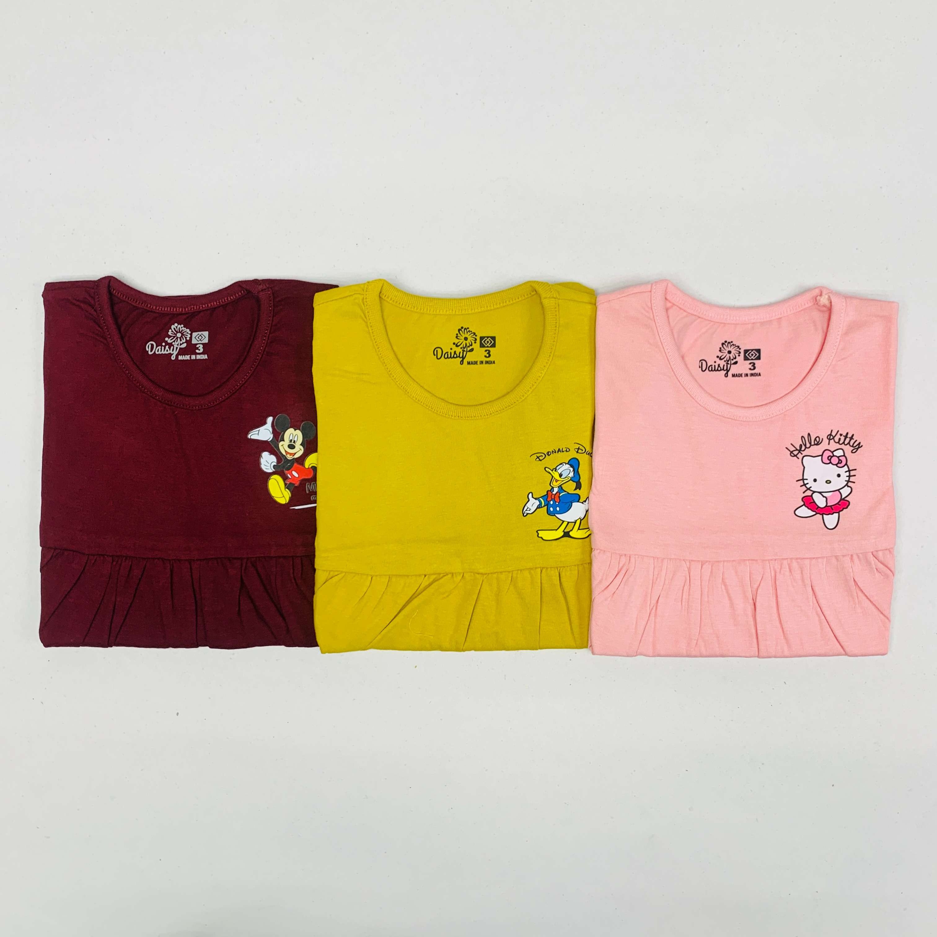 Daisy Frock Combo Pack Of 3