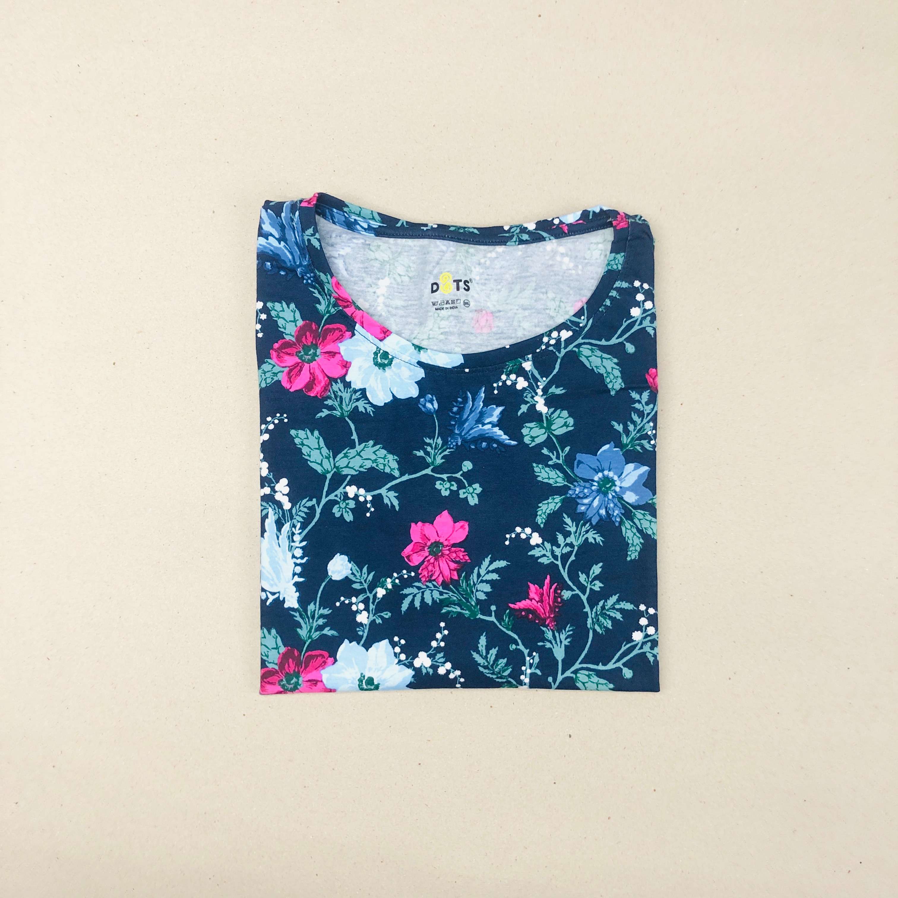 Dots Ladies Printed T-Shirt