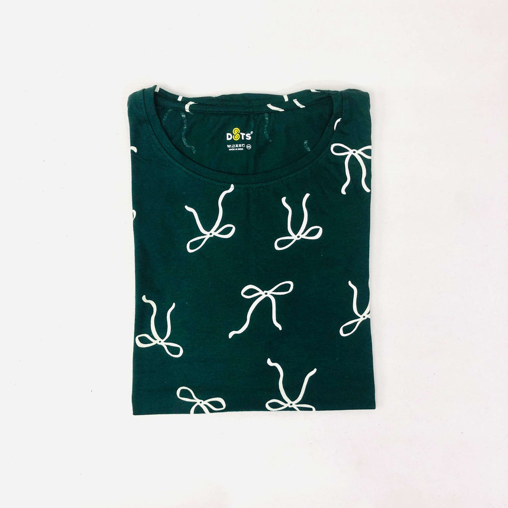 Dots Ladies Printed T-Shirt