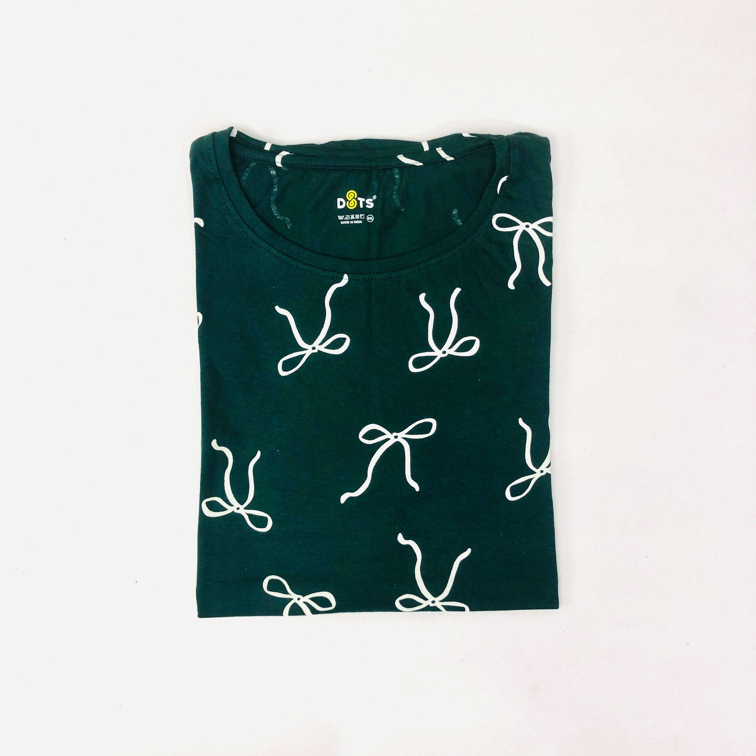 Dots Ladies Printed T-Shirt
