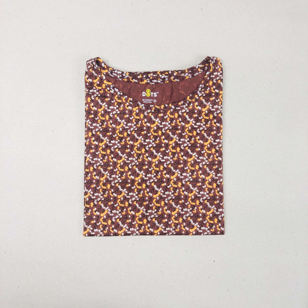 Dots Ladies Printed T-Shirt