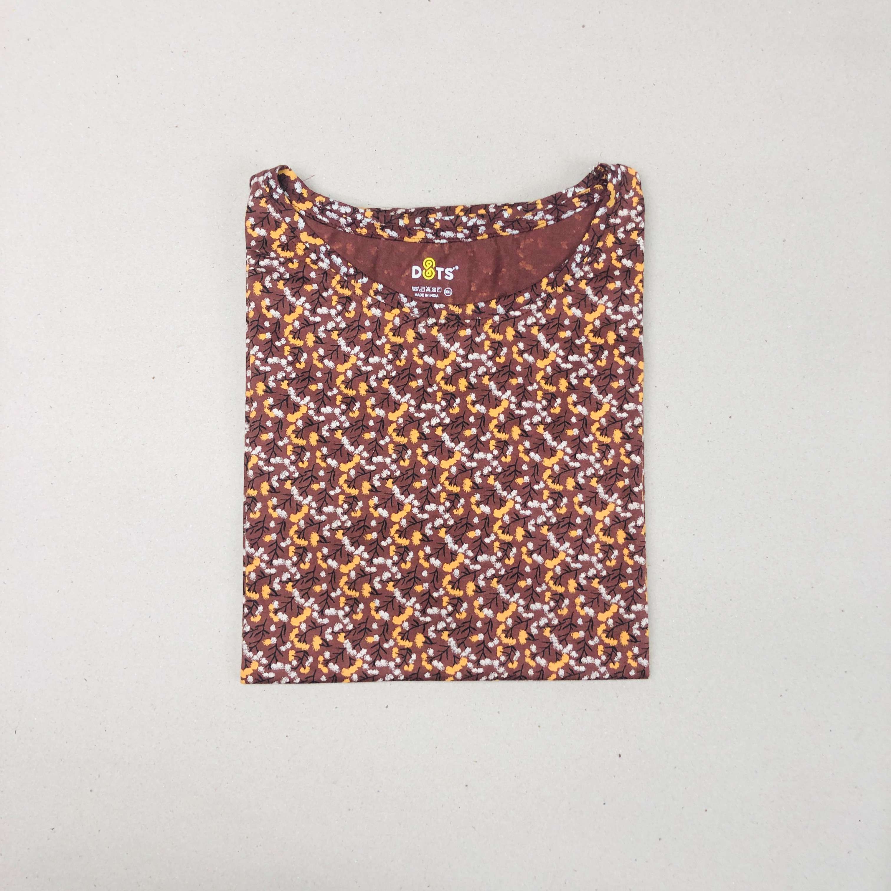 Dots Ladies Printed T-Shirt