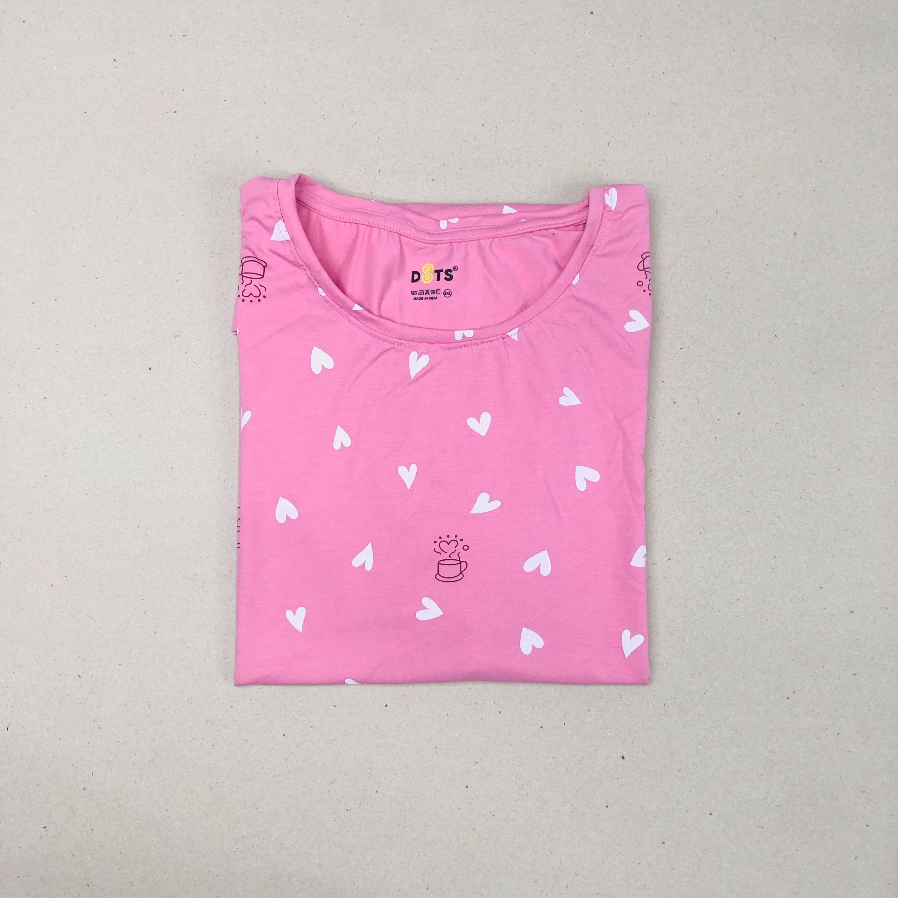 Dots Ladies Printed T-Shirt