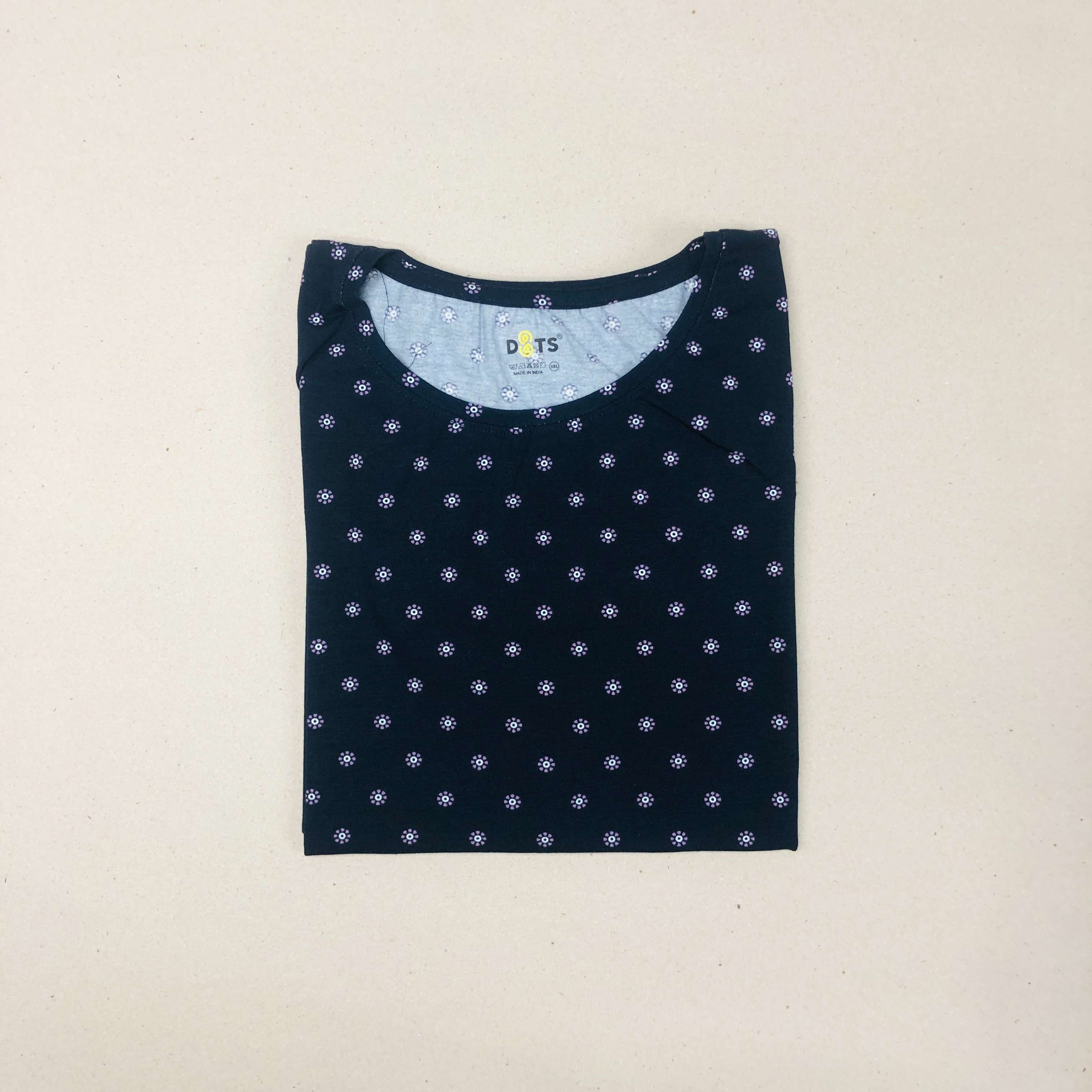 Dots Ladies Printed T-Shirt