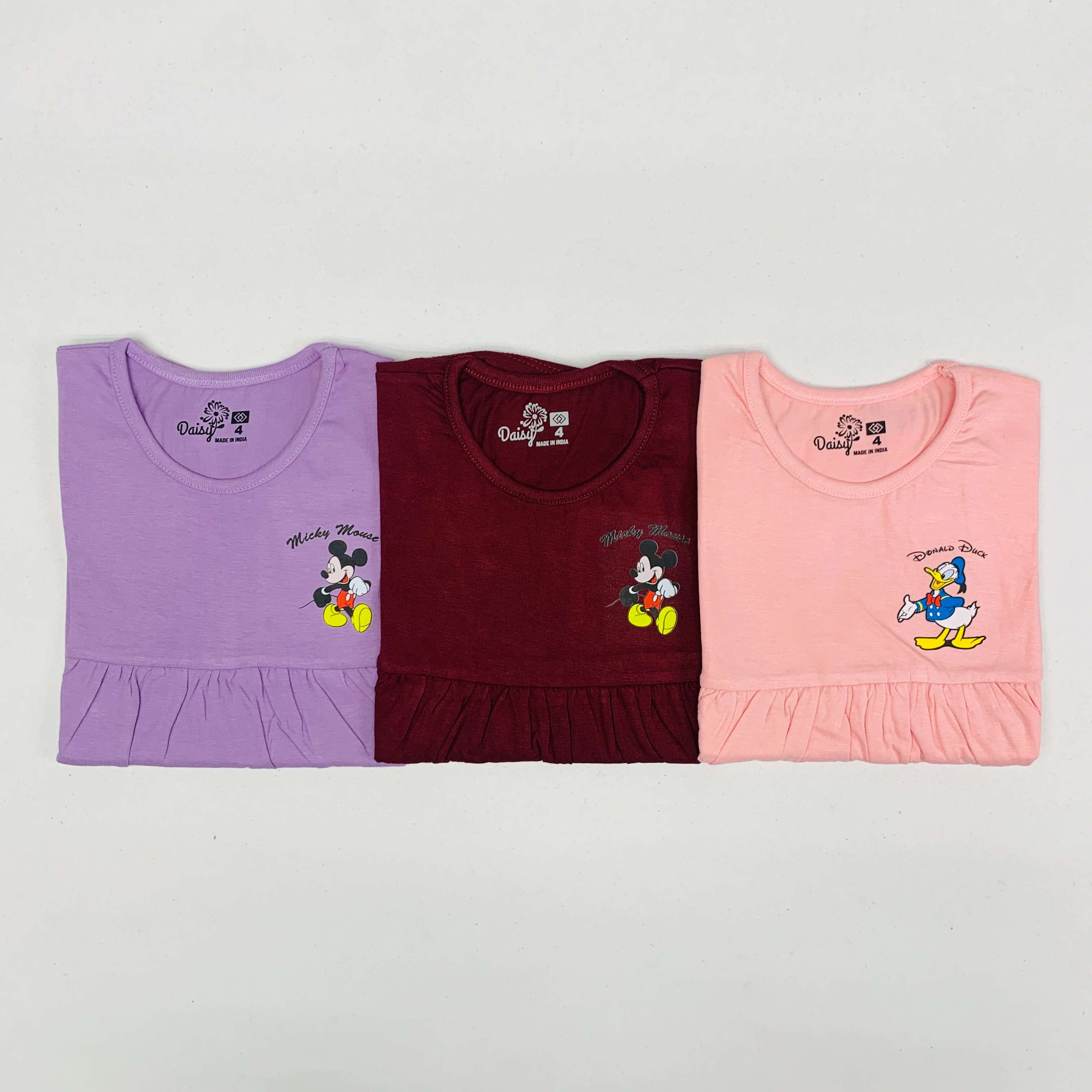 Daisy Frock Combo Pack Of 3