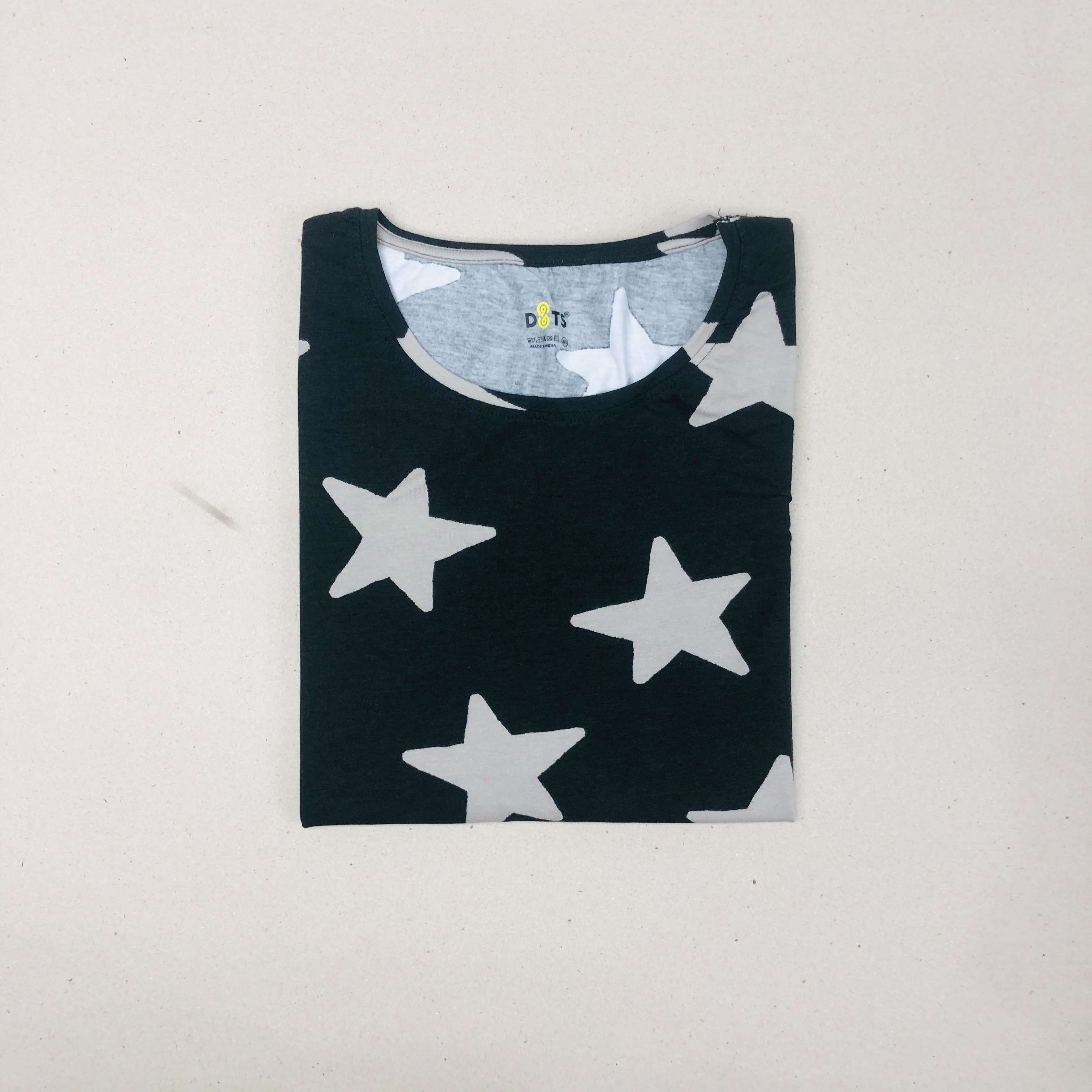 Dots Ladies Printed T-Shirt