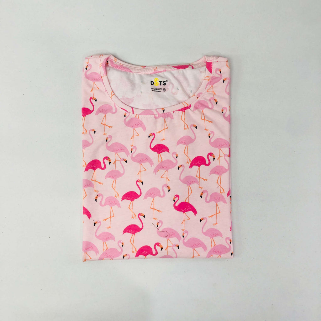 Dots Ladies Printed T-Shirt