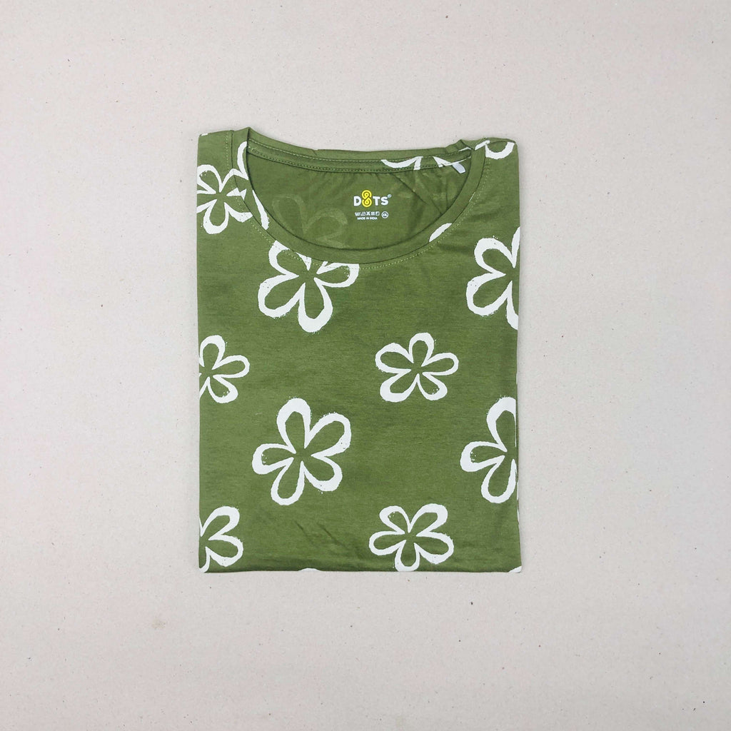 Dots Ladies Printed T-Shirt