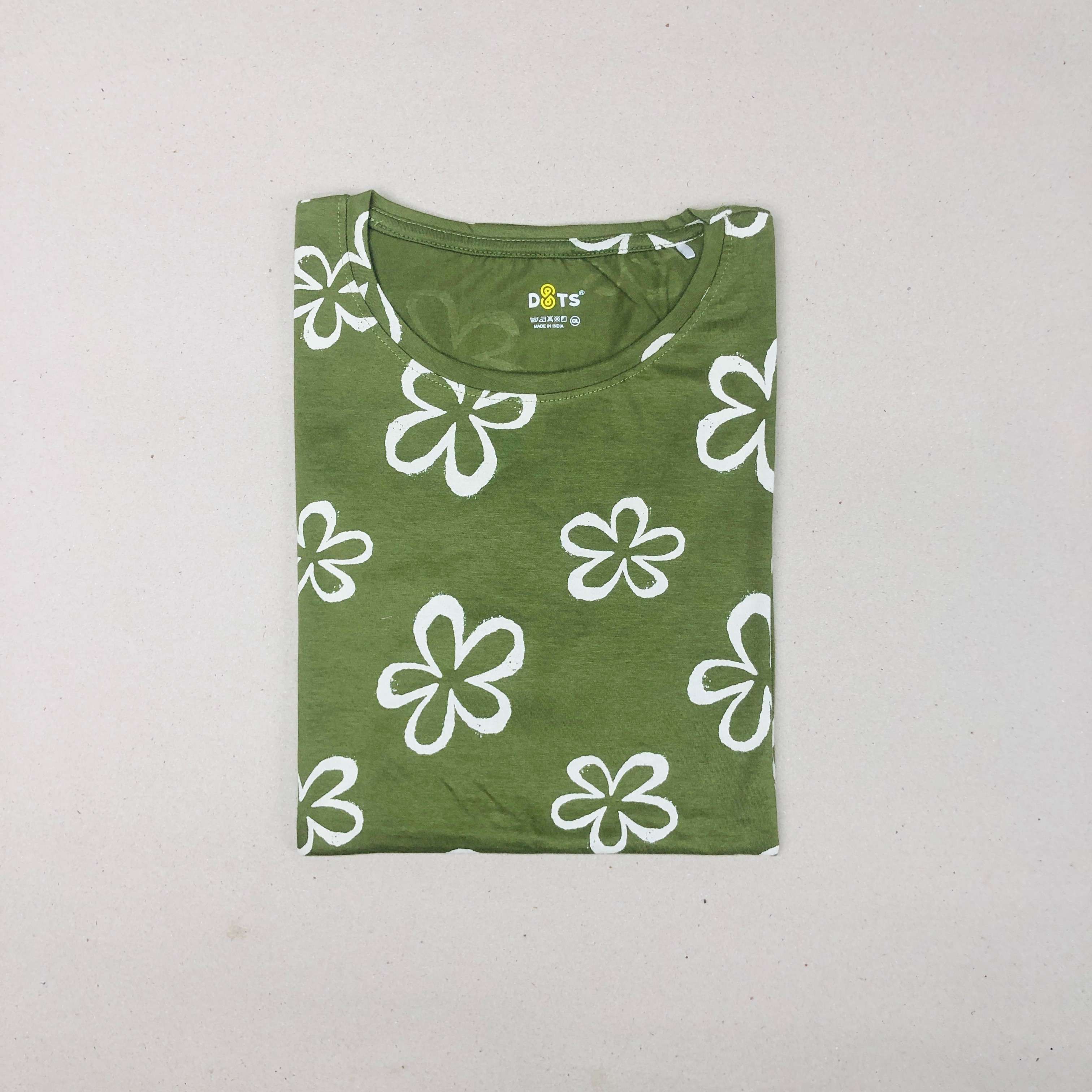 Dots Ladies Printed T-Shirt