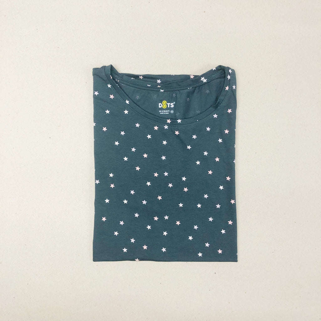 Dots Ladies Printed T-Shirt