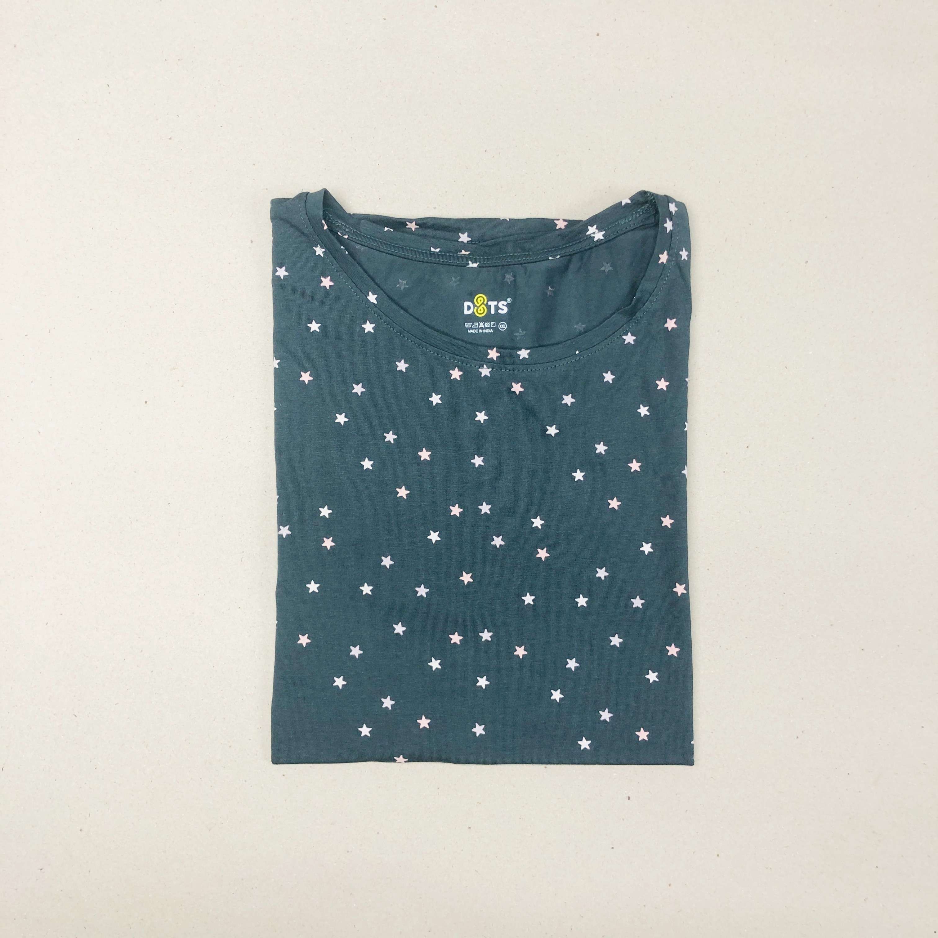 Dots Ladies Printed T-Shirt