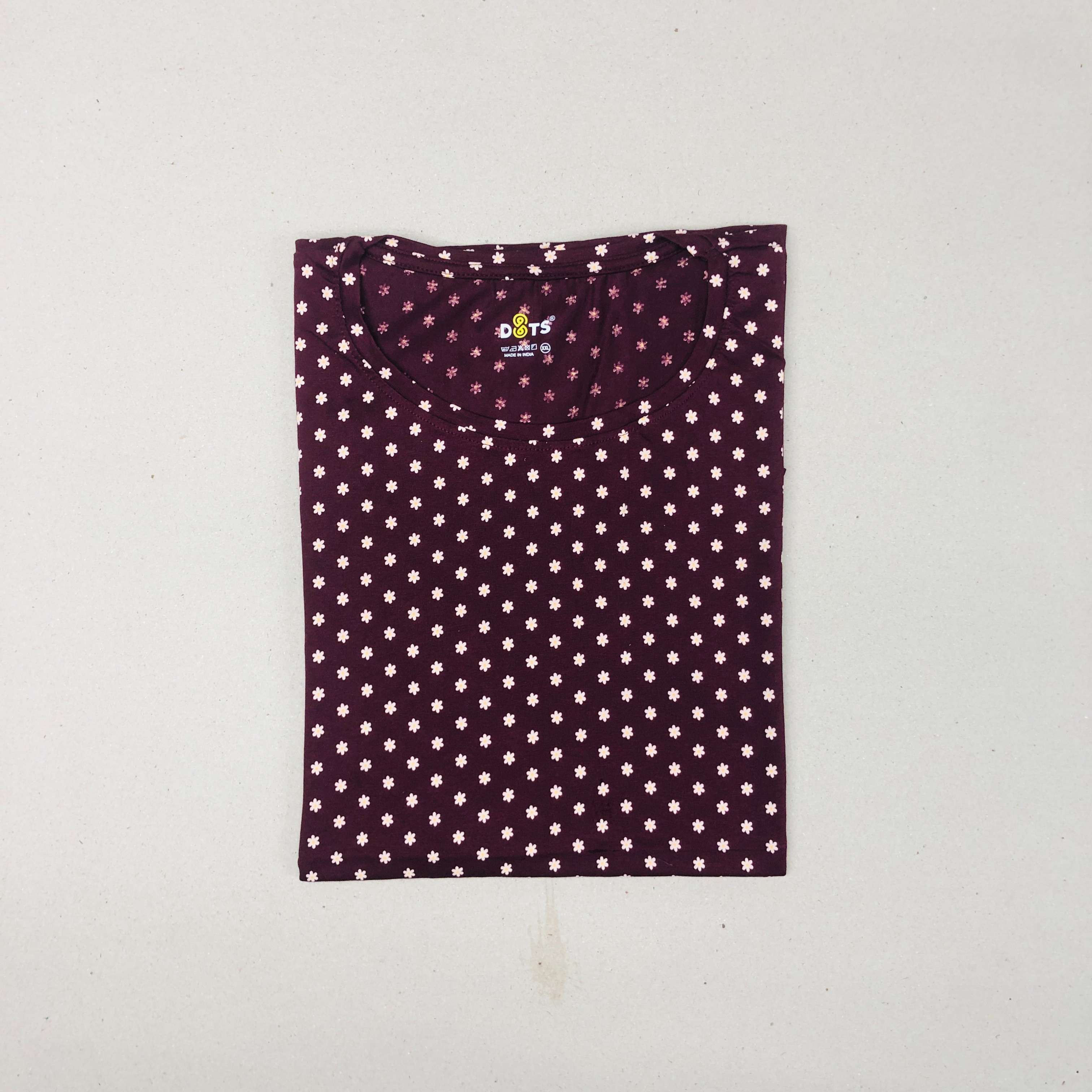 Dots Ladies Printed T-Shirt